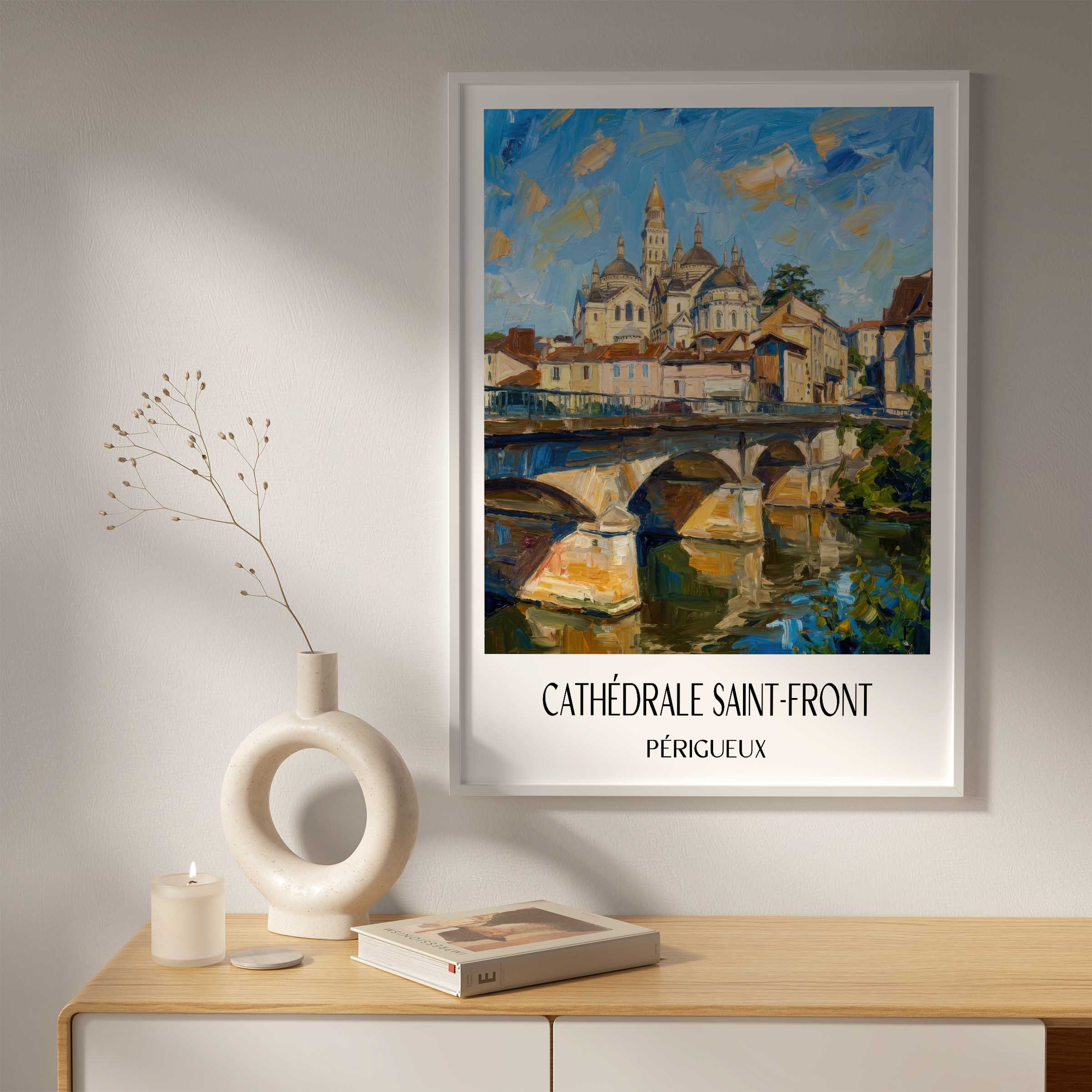 cathédrale-saint-front-périgueux-frankreich-poster-oil-painting-oelgemaelde