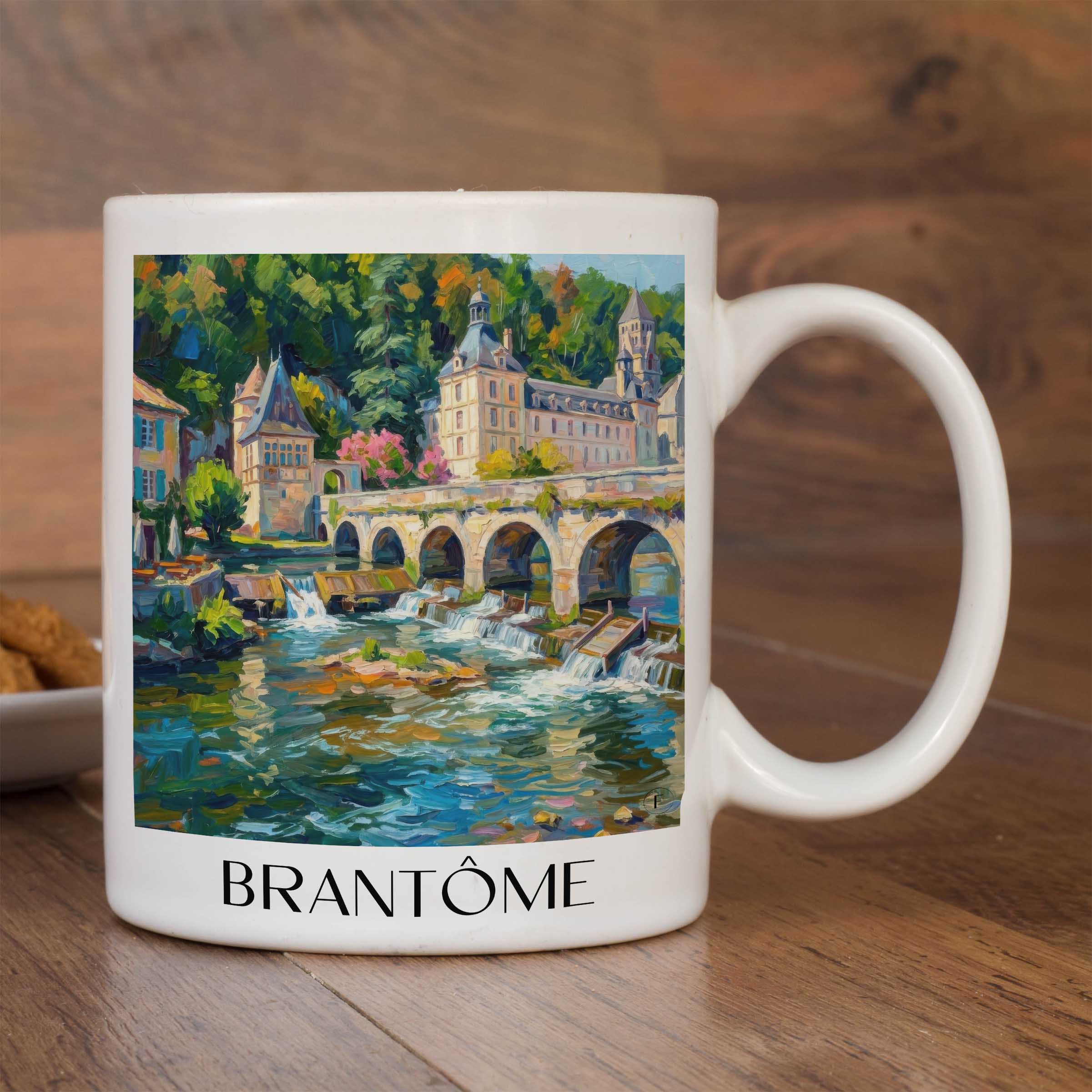 brantôme-périgord-vert-frankreich-kaffeebecher-oil-painting-oelgemaelde