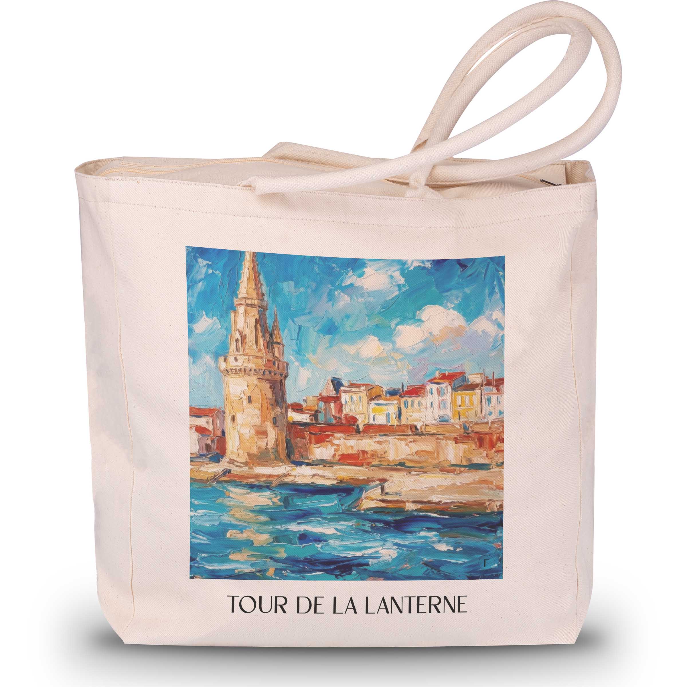 tour-de-la-lanterne-la-rochelle-frankreich-einkaufstasche-oil-painting-oelgemaelde