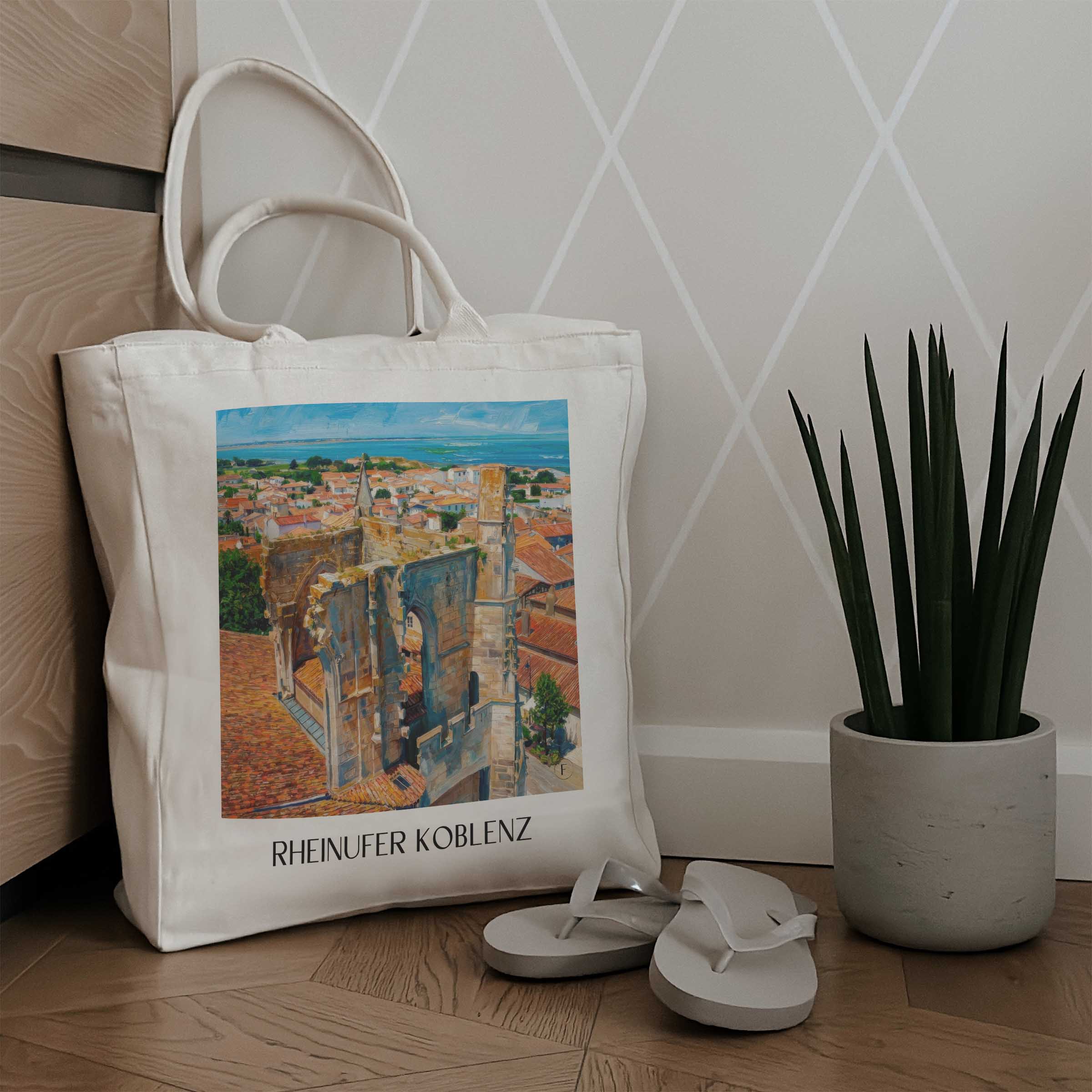 saint-martin-de-ré-île-de-ré-frankreich-einkaufstasche-oil-painting-oelgemaelde