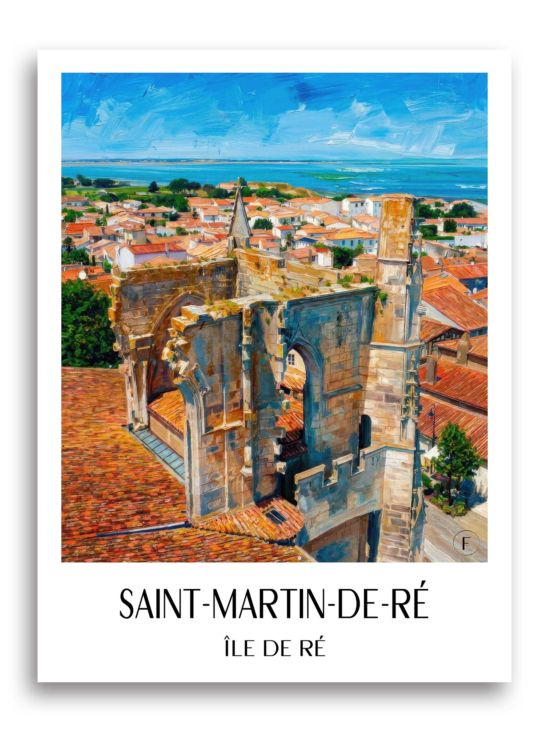 saint-martin-de-ré-île-de-ré-frankreich-poster-oil-painting-oelgemaelde