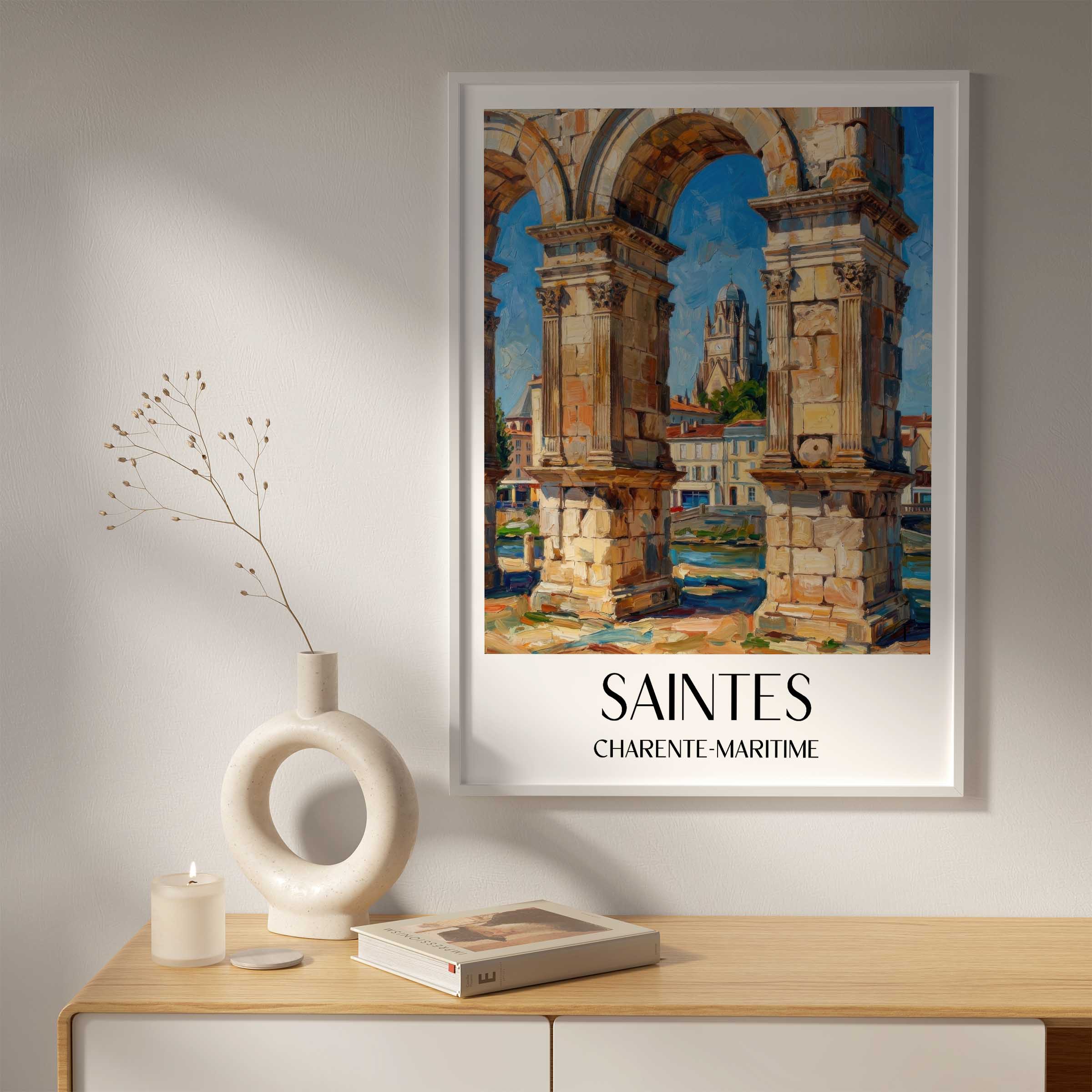 saintes-charente-maritime-frankreich-poster-oil-painting-oelgemaelde