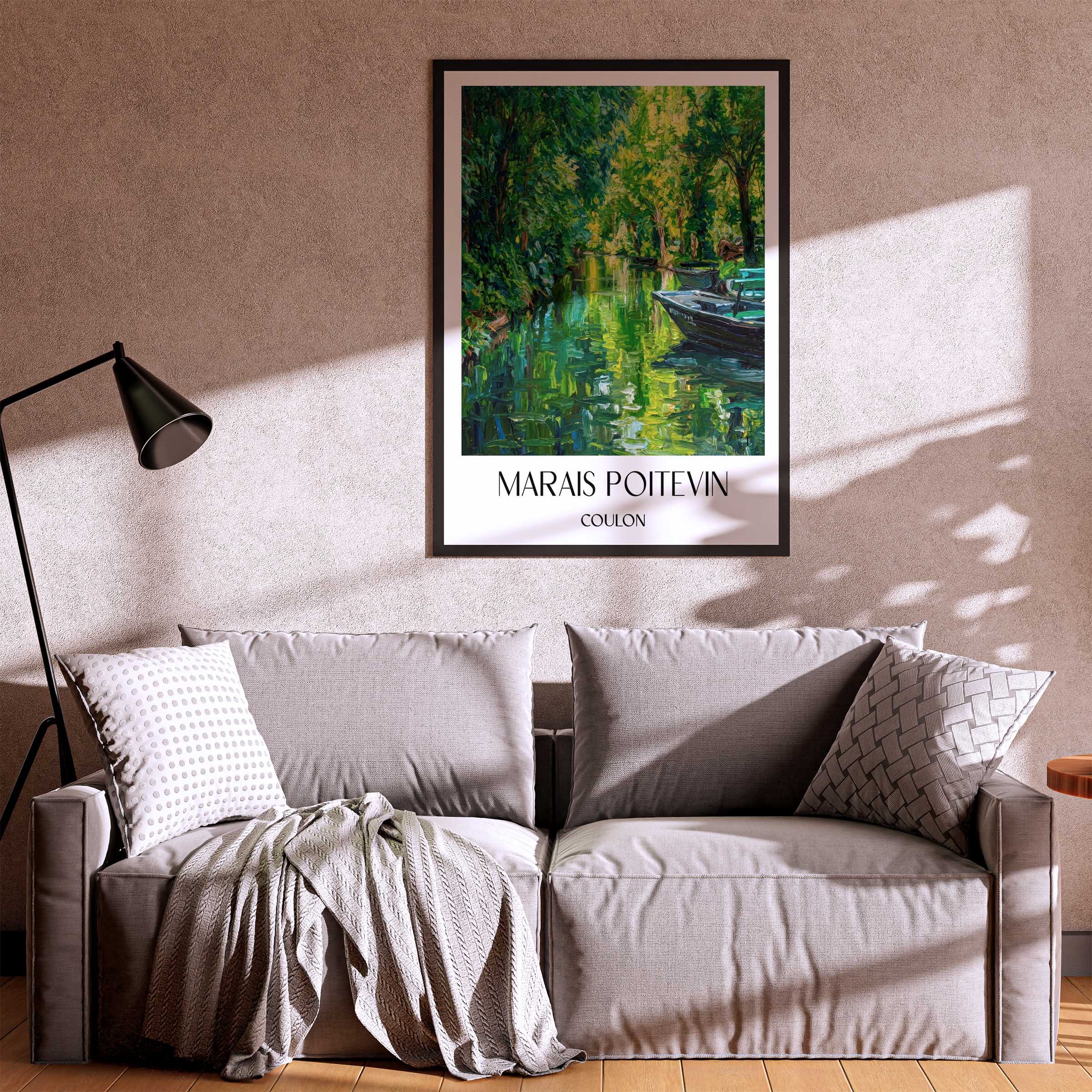 marais-poitevin-coulon-frankreich-poster-oil-painting-oelgemaelde