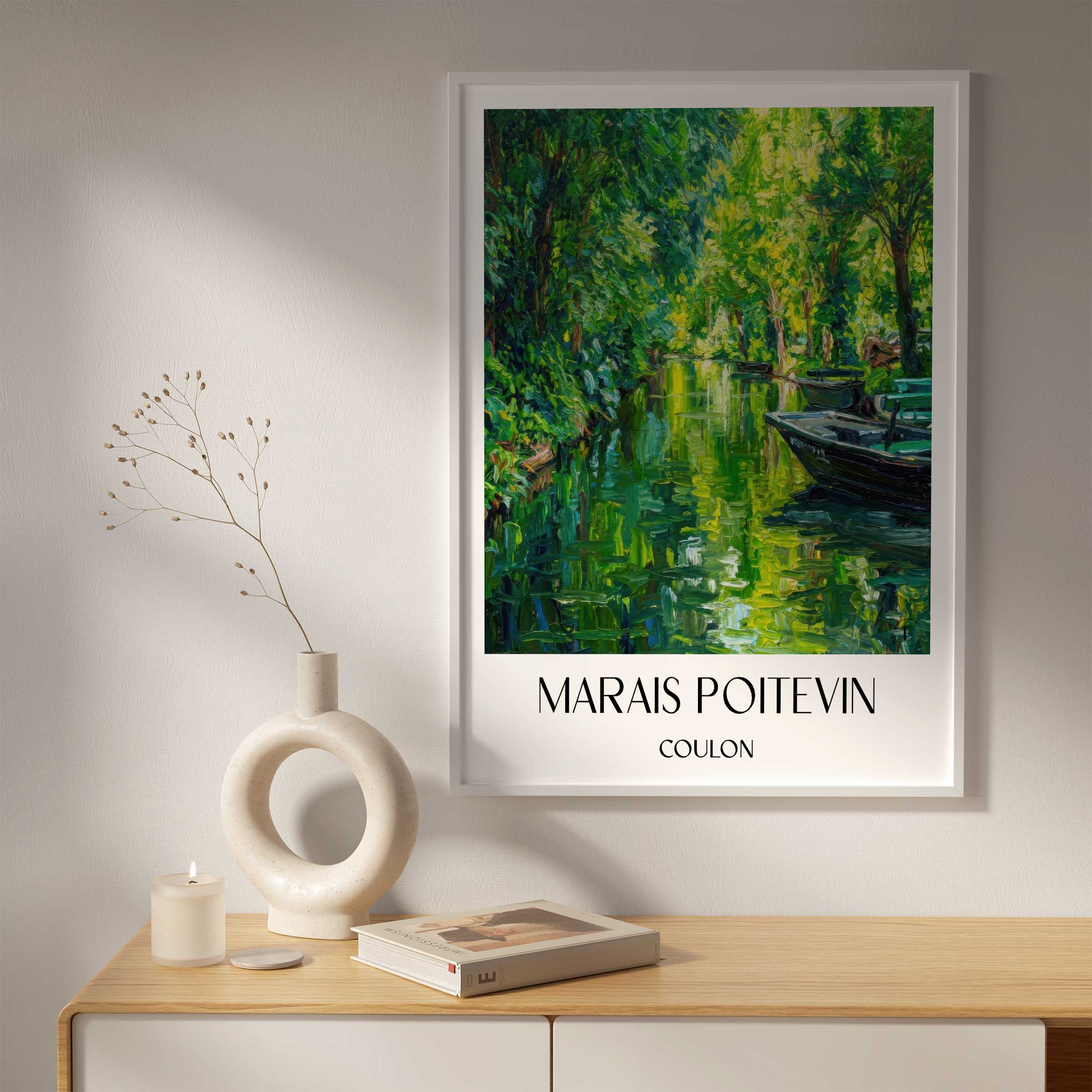 marais-poitevin-coulon-frankreich-poster-oil-painting-oelgemaelde