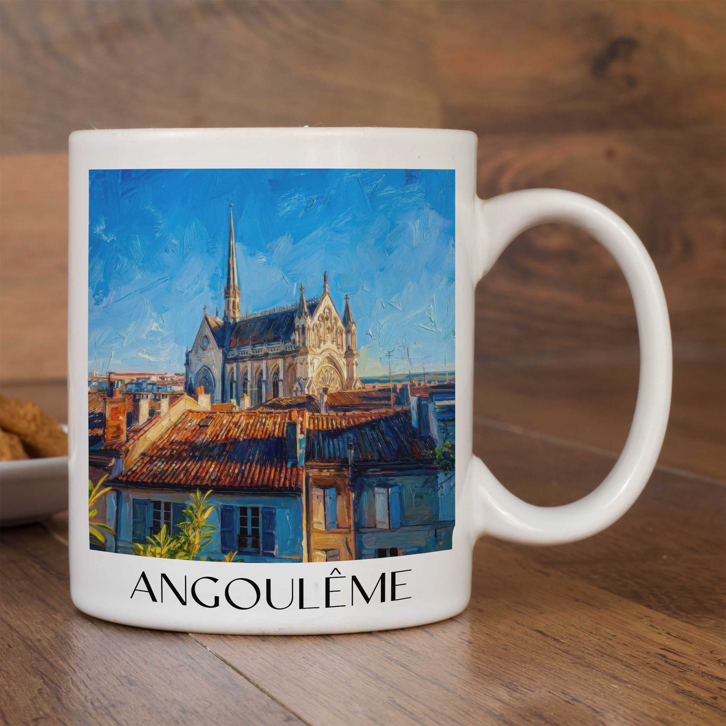 angoulême-charente-frankreich-kaffeebecher-oil-painting-oelgemaelde