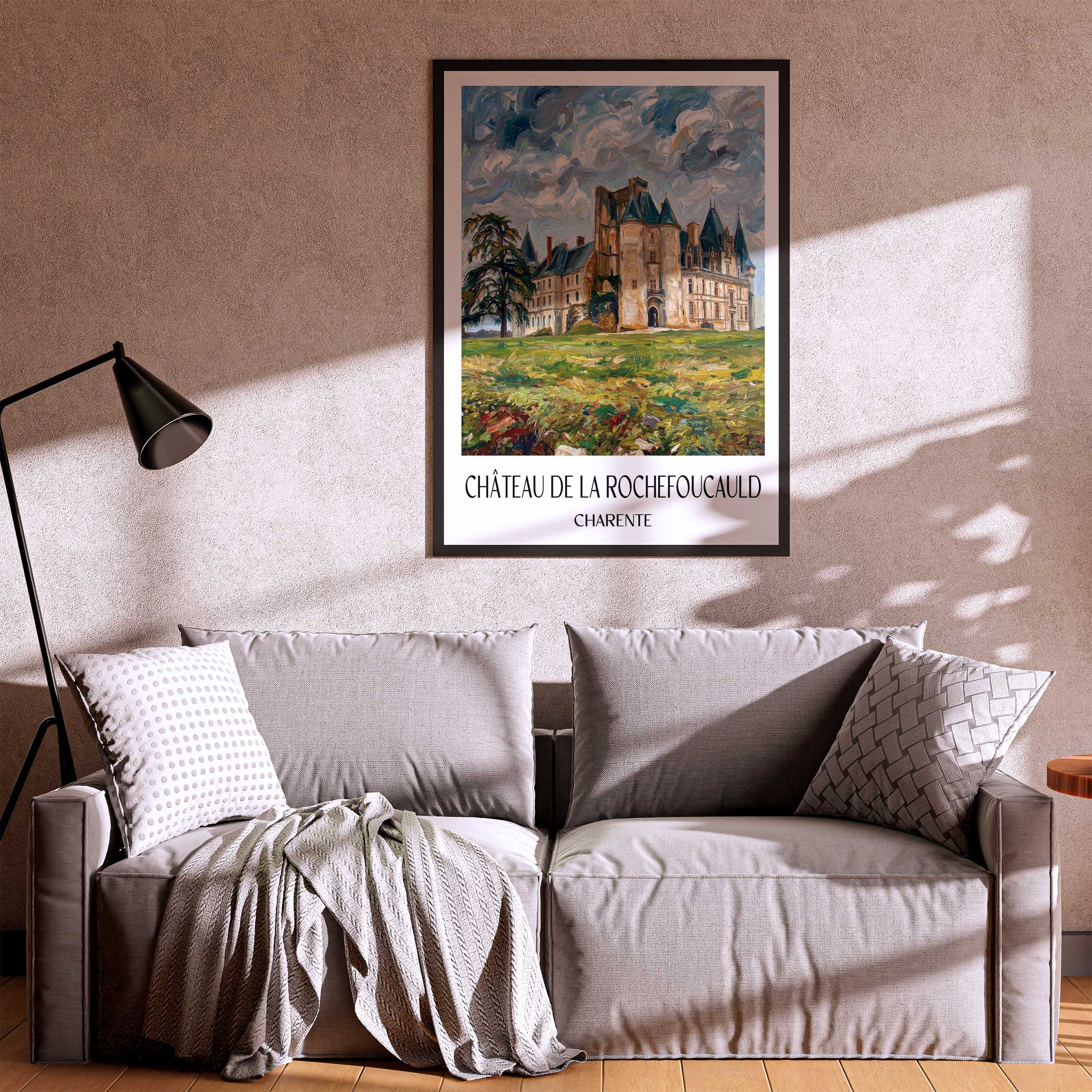 château-de-la-rochefoucauld-charente-frankreich-poster-oil-painting-oelgemaelde