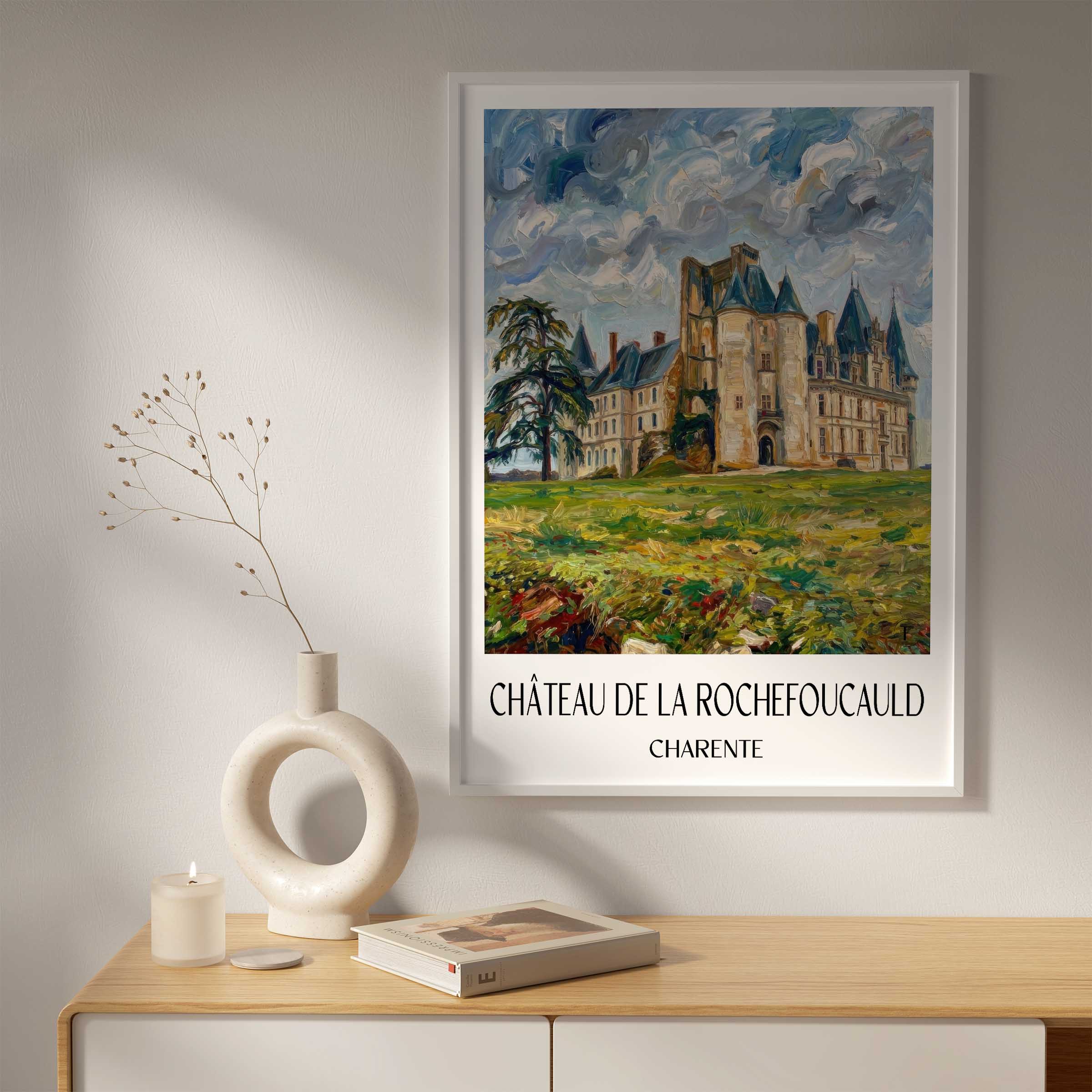 château-de-la-rochefoucauld-charente-frankreich-poster-oil-painting-oelgemaelde