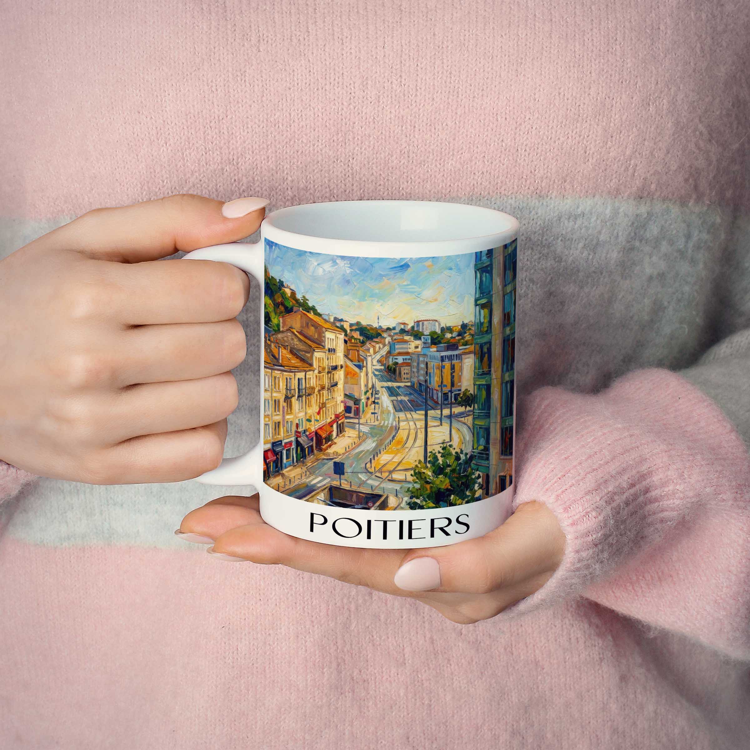 poitiers-vienne-frankreich-kaffeebecher-oil-painting-oelgemaelde
