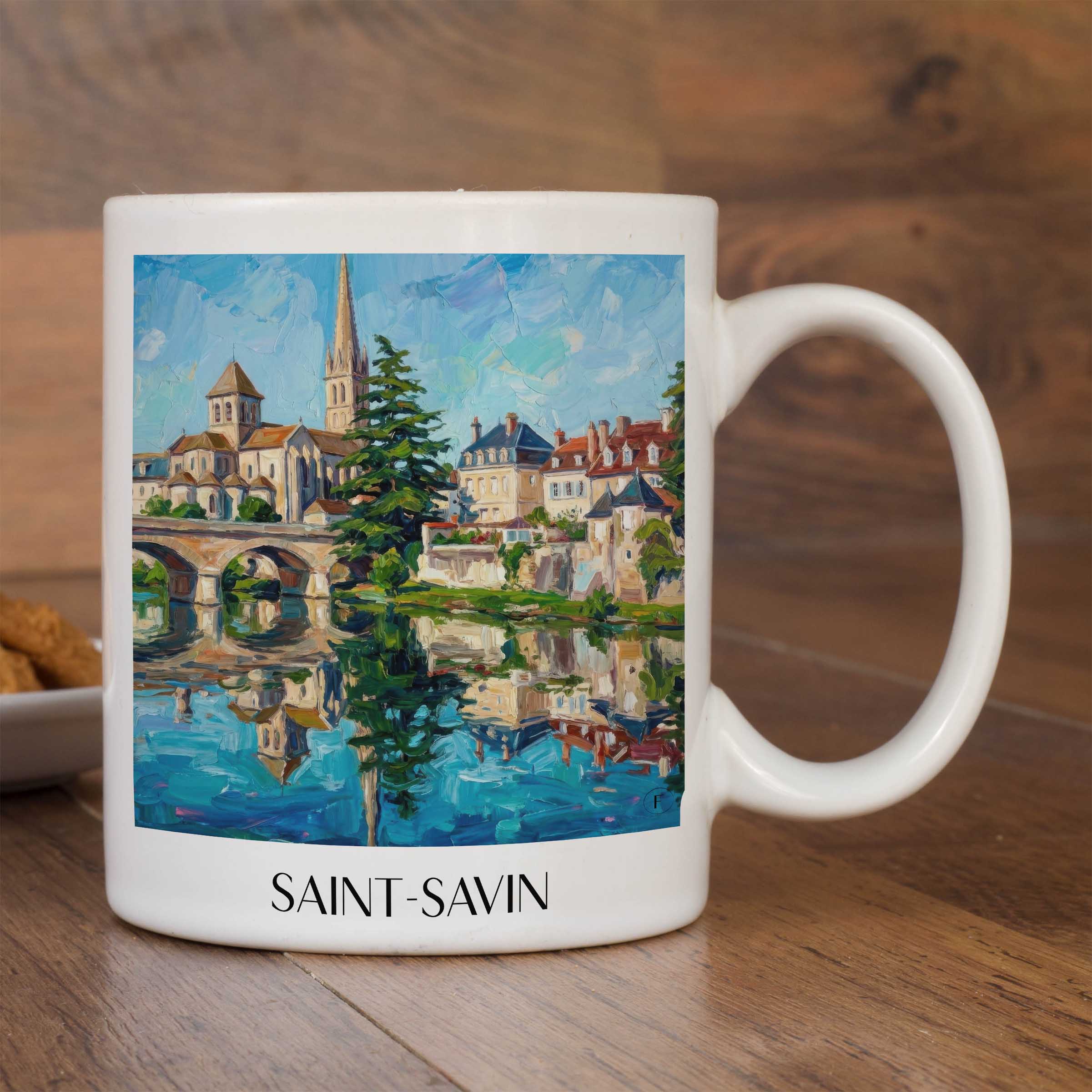 saint-savin-vallée-de-la-gartempe-frankreich-kaffeebecher-oil-painting-oelgemaelde
