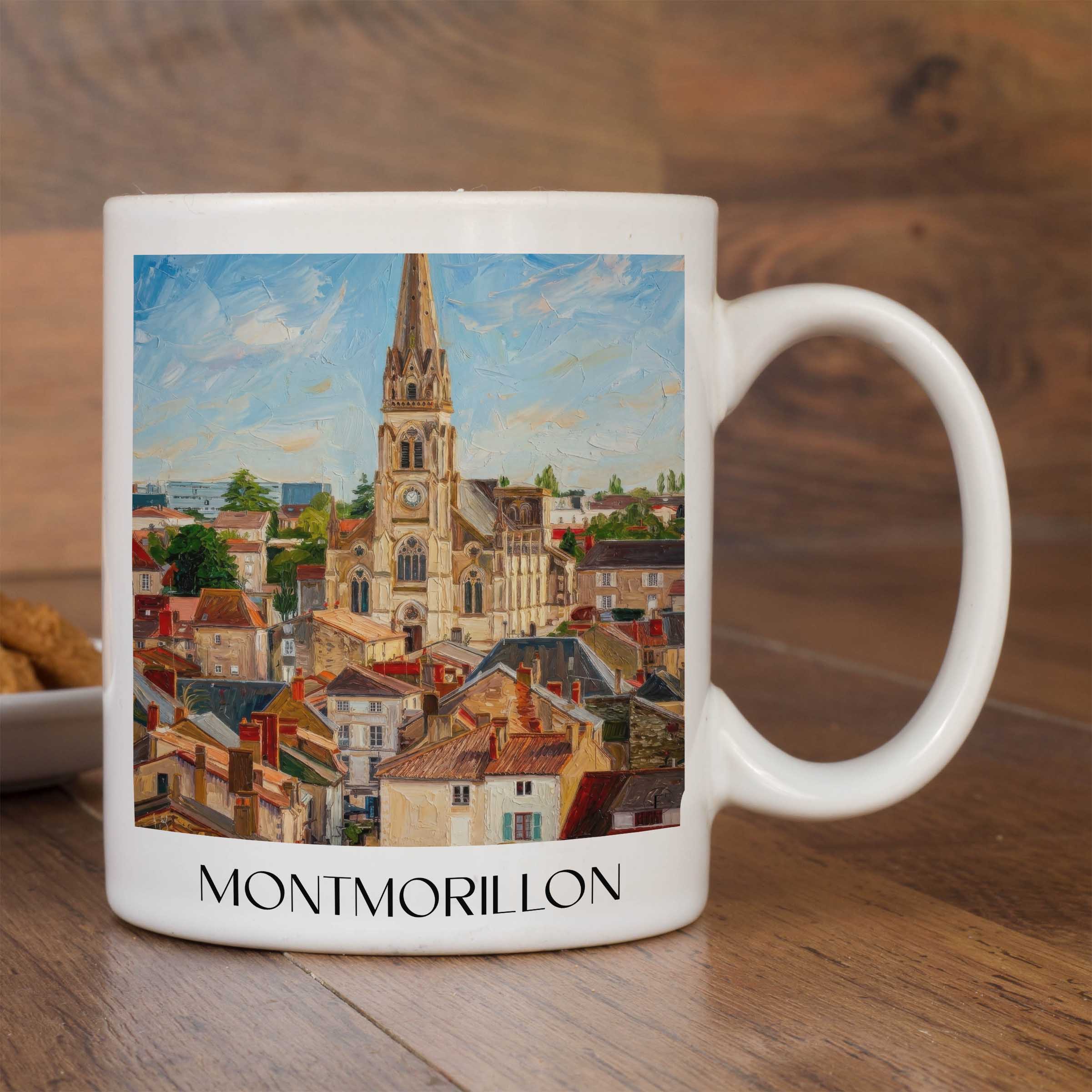 montmorillon-vienne-frankreich-kaffeebecher-oil-painting-oelgemaelde