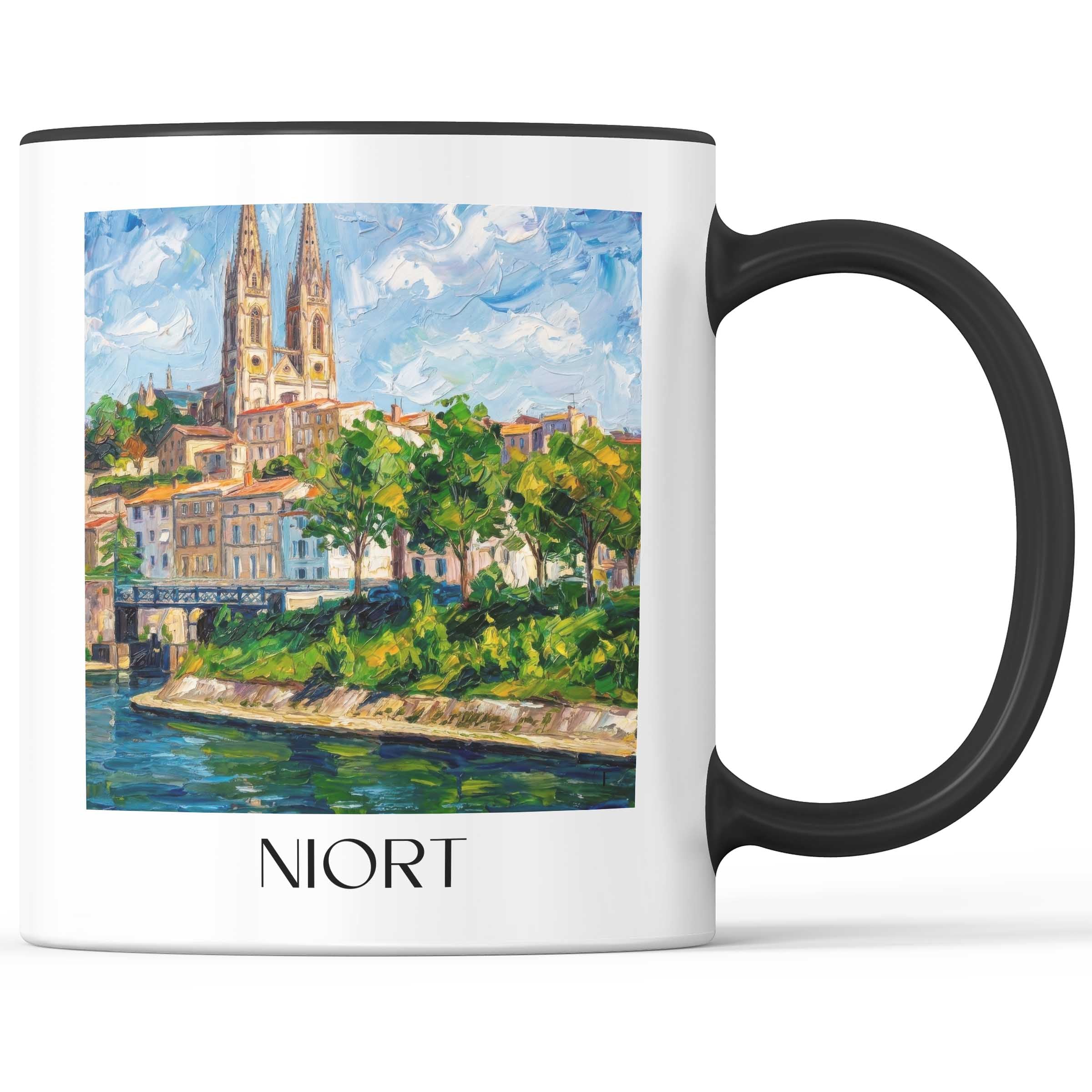niort-deux-sèvres-frankreich-kaffeebecher-oil-painting-oelgemaelde