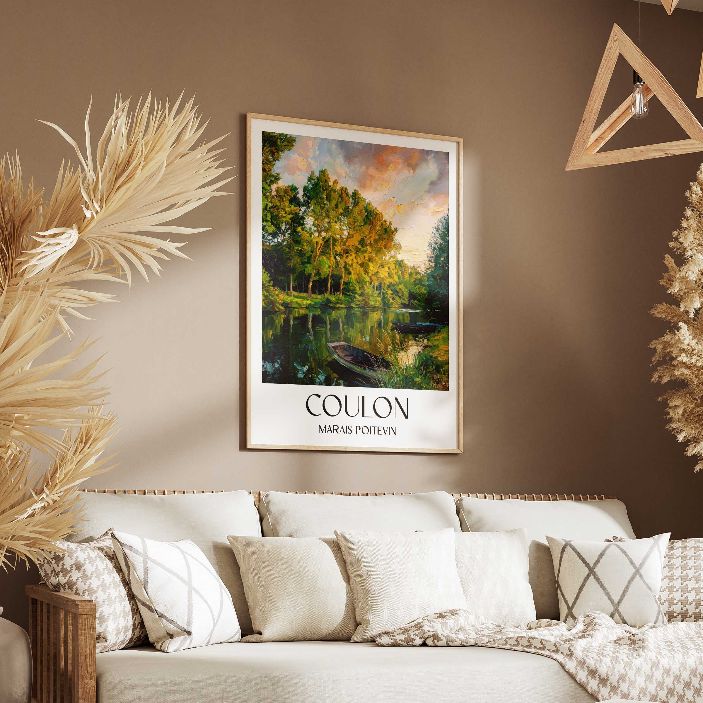 coulon-marais-poitevin-frankreich-poster-oil-painting-oelgemaelde