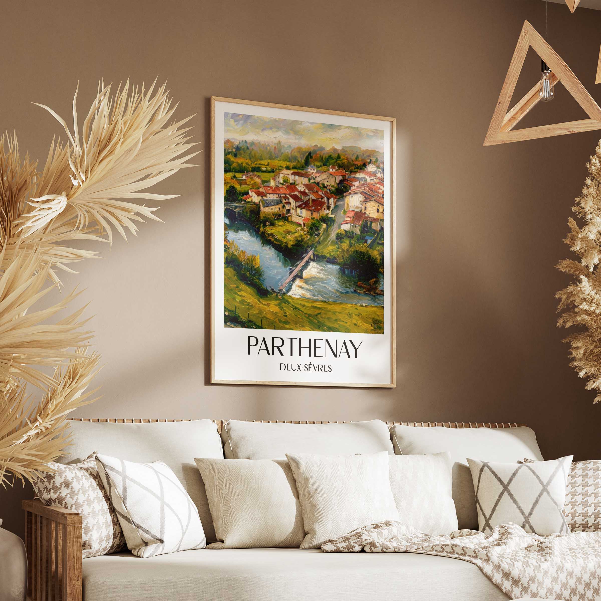 parthenay-deux-sèvres-frankreich-poster-oil-painting-oelgemaelde