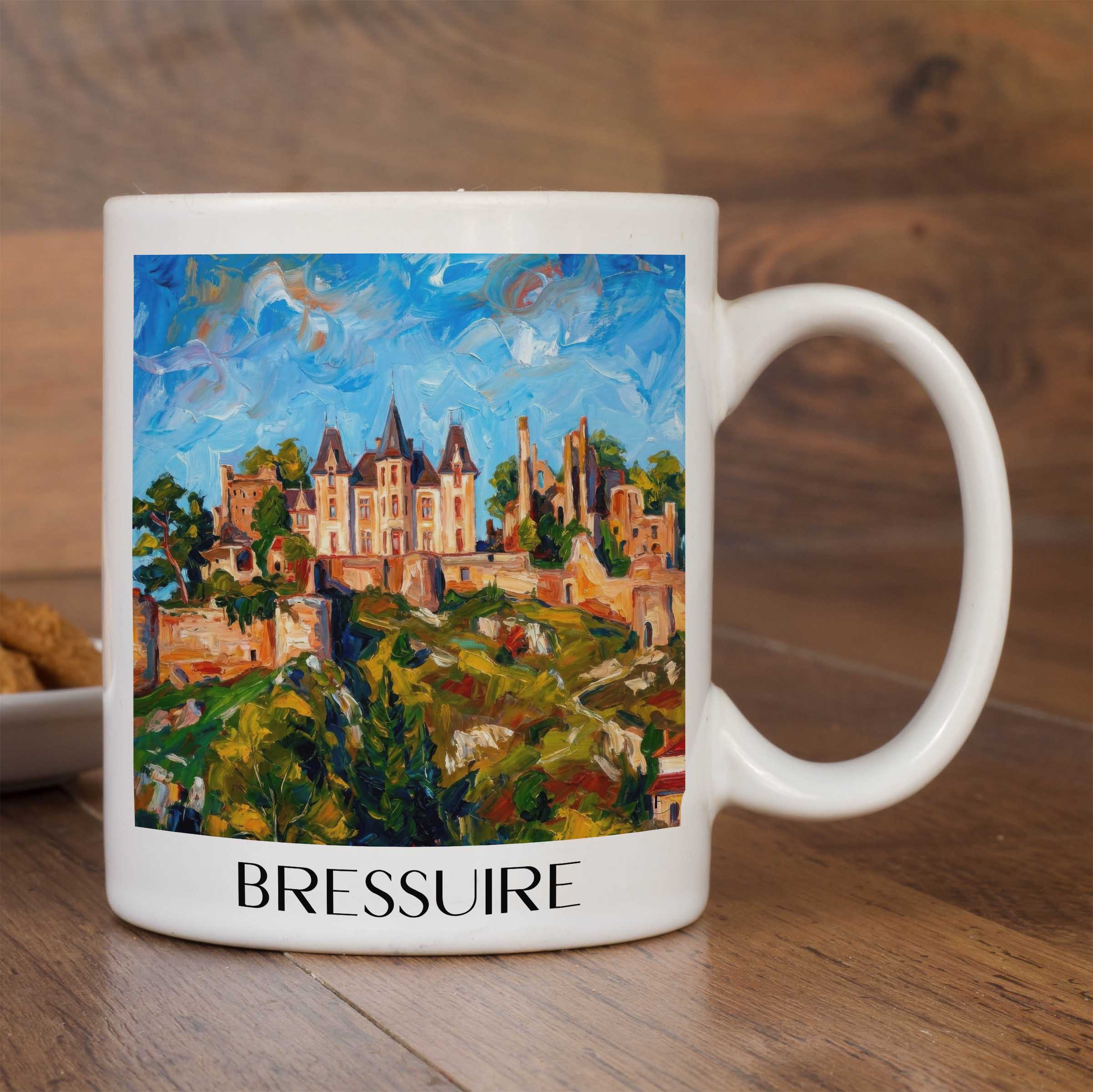 bressuire-deux-sèvres-frankreich-kaffeebecher-oil-painting-oelgemaelde