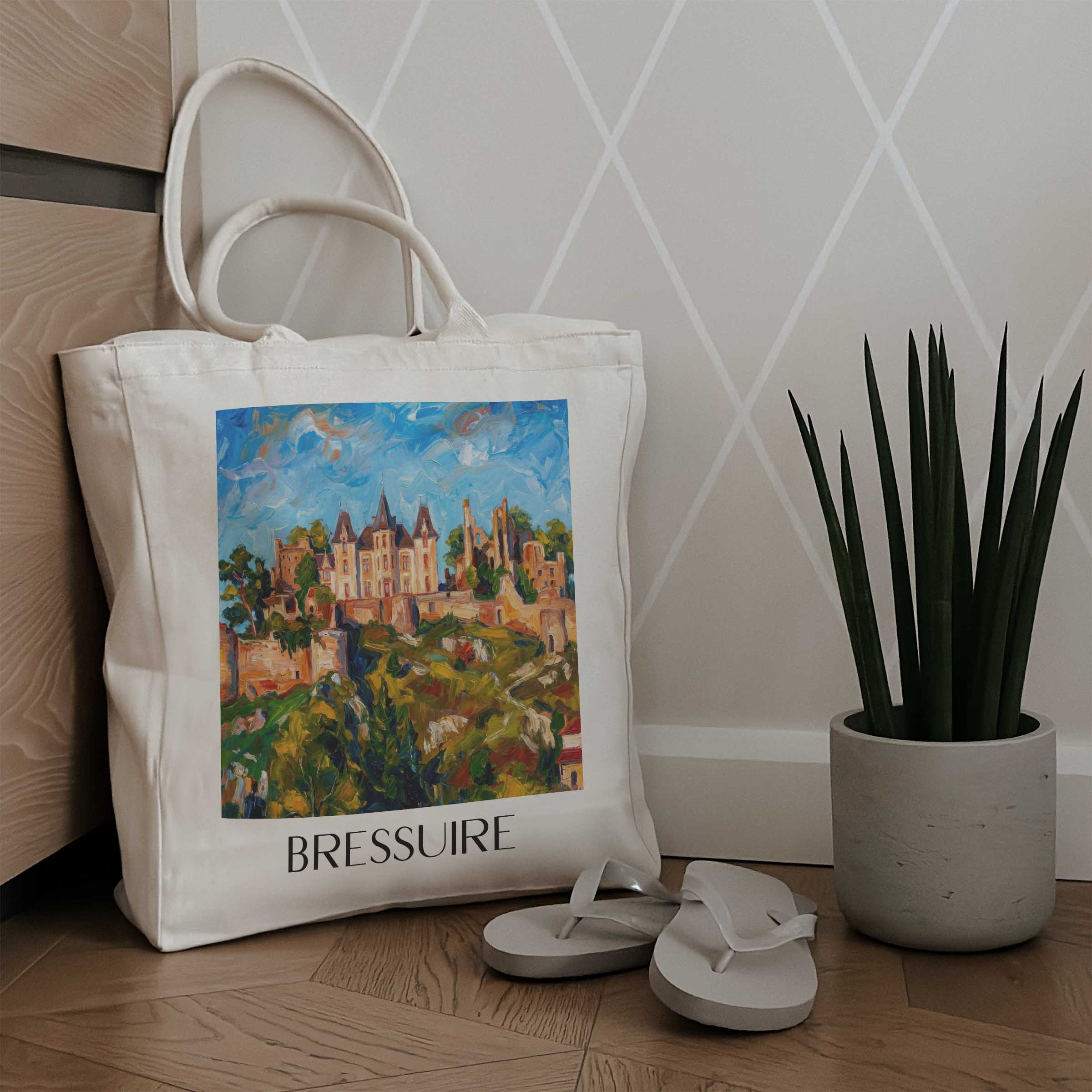 bressuire-deux-sèvres-frankreich-einkaufstasche-oil-painting-oelgemaelde
