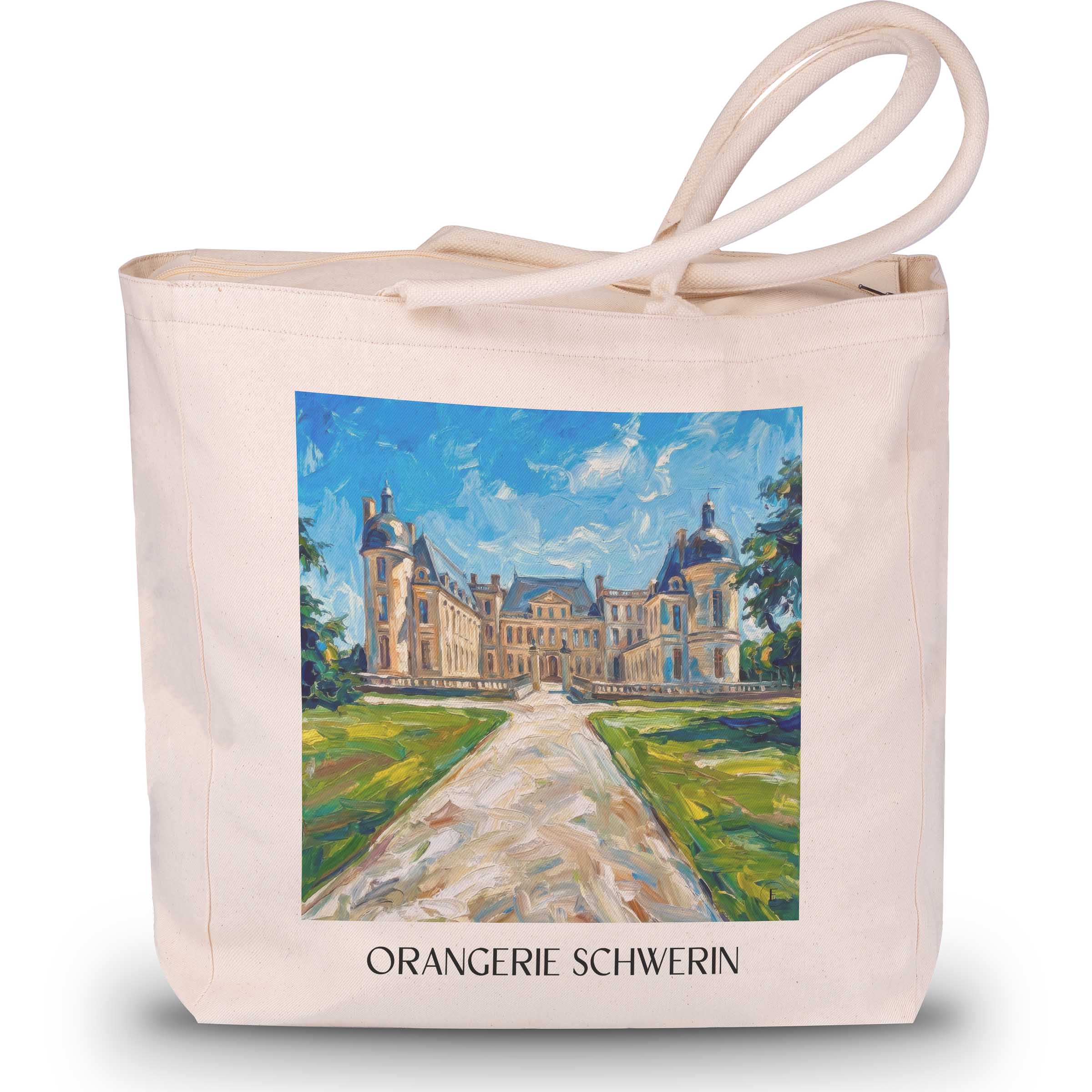 château-d'oiron-deux-sèvres-frankreich-einkaufstasche-oil-painting-oelgemaelde