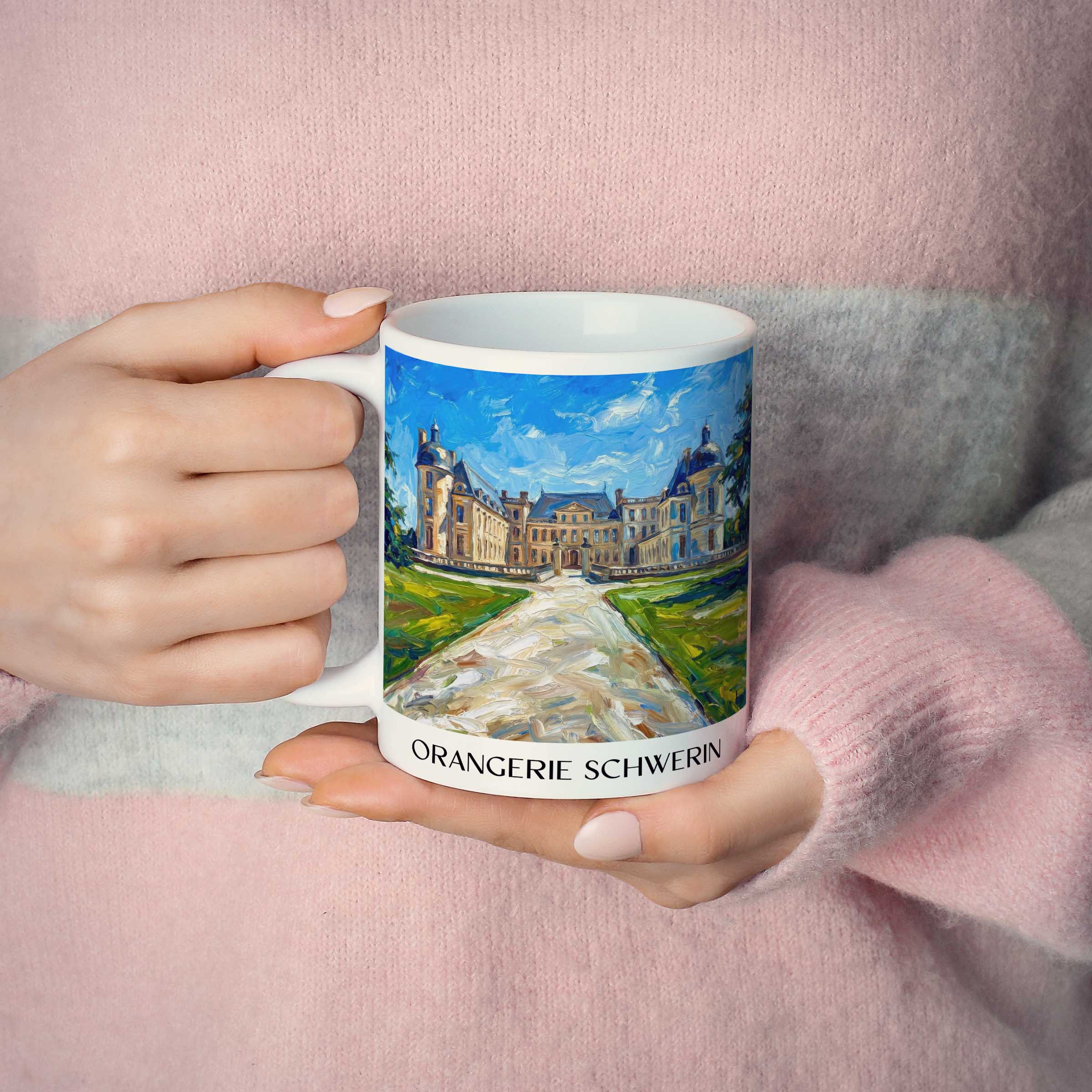château-d'oiron-deux-sèvres-frankreich-kaffeebecher-oil-painting-oelgemaelde