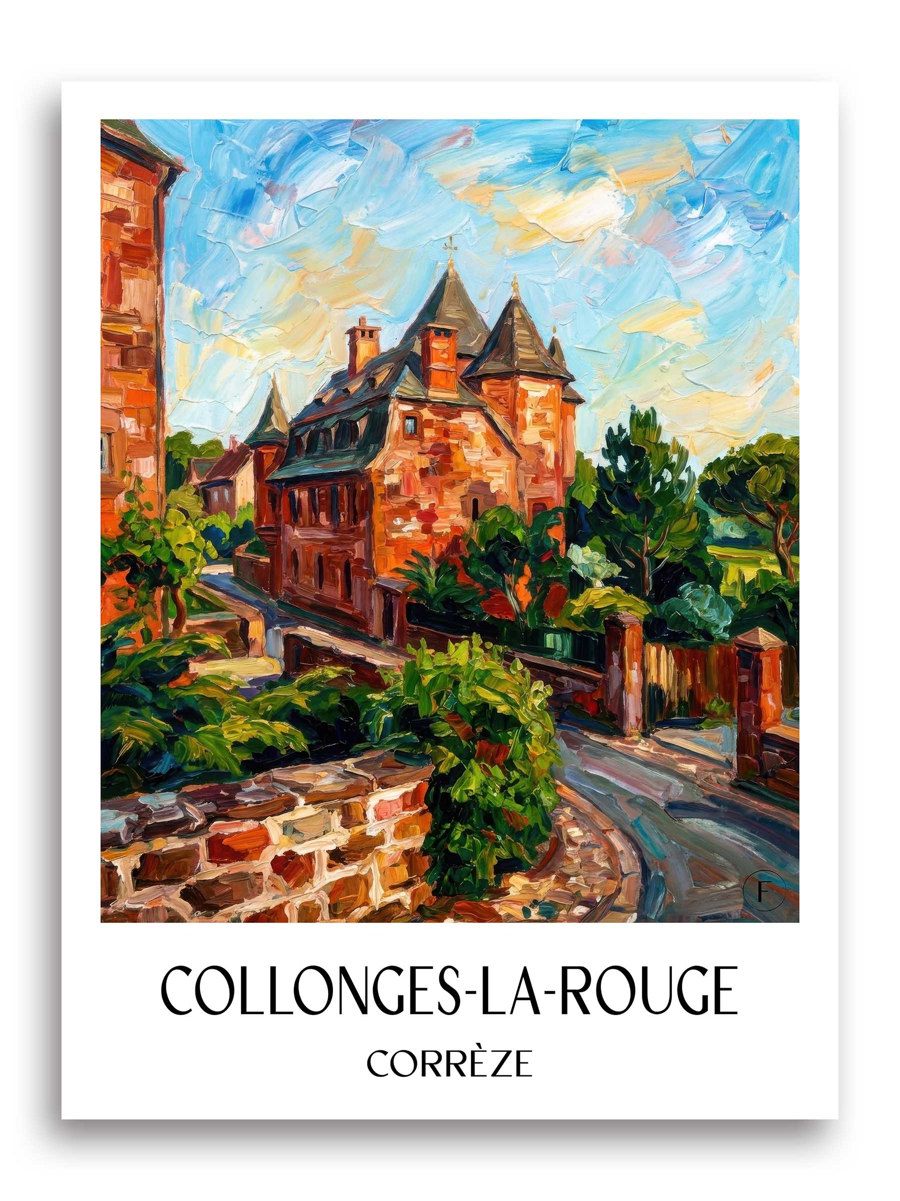 collonges-la-rouge-corrèze-frankreich-poster-oil-painting-oelgemaelde