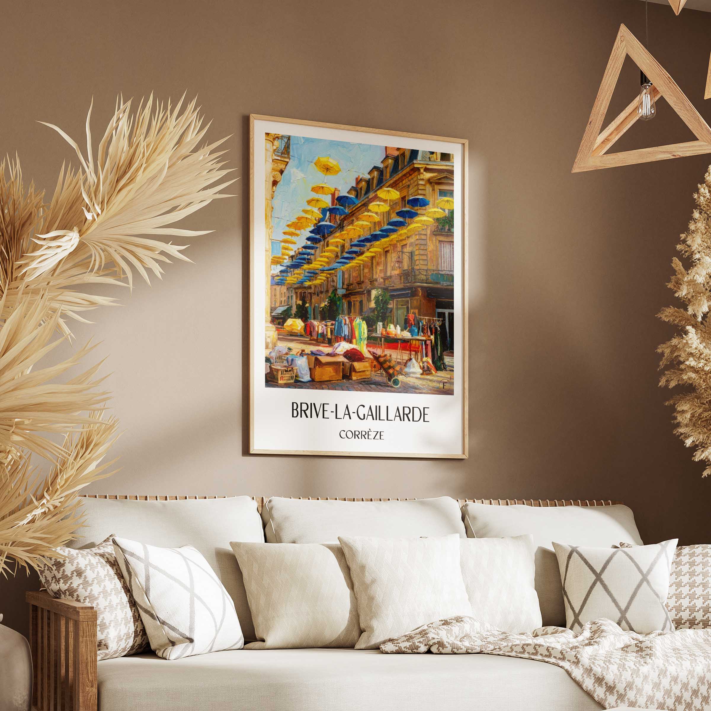 brive-la-gaillarde-corrèze-frankreich-poster-oil-painting-oelgemaelde