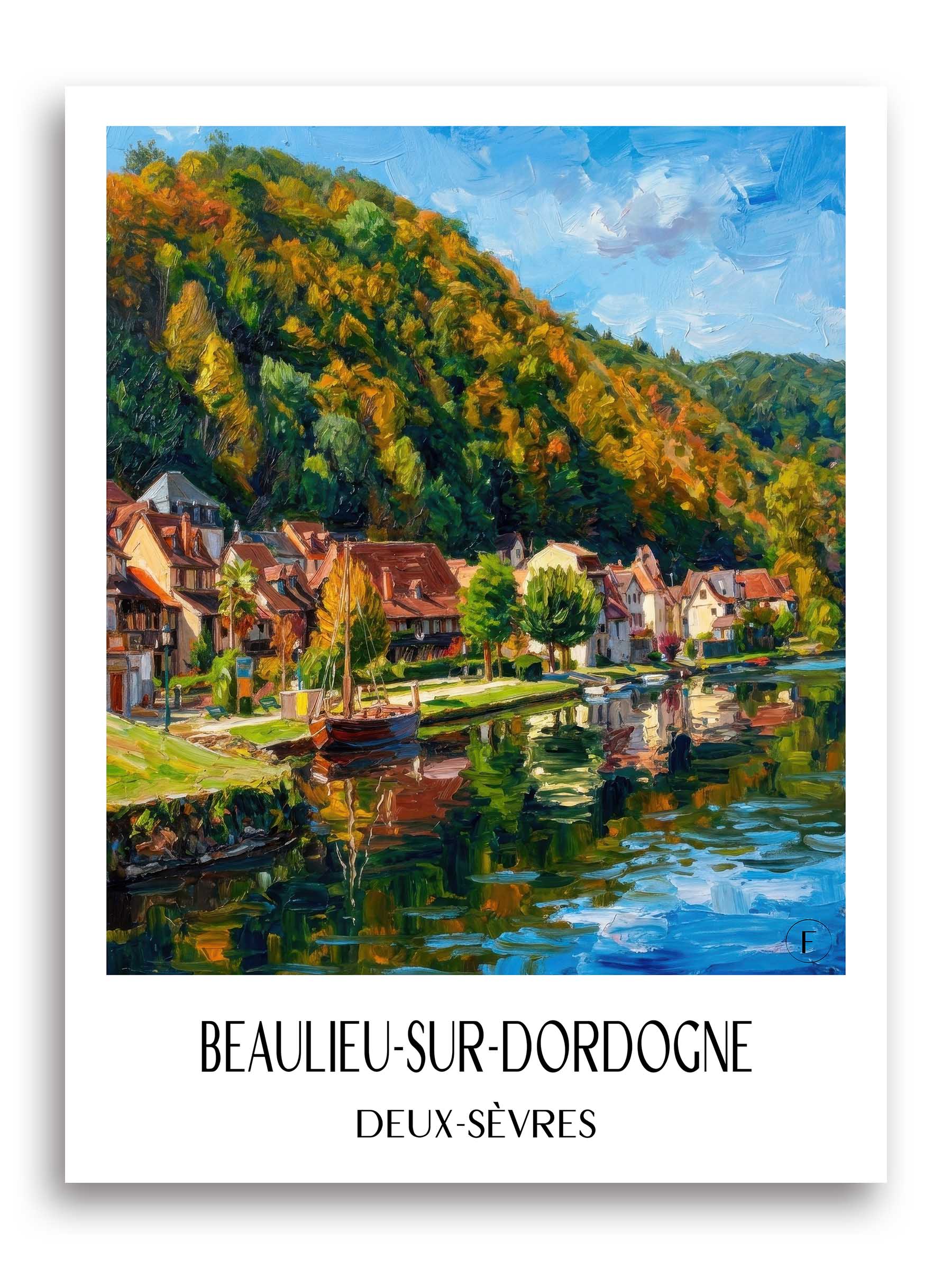 beaulieu-sur-dordogne-corrèze-frankreich-poster-oil-painting-oelgemaelde
