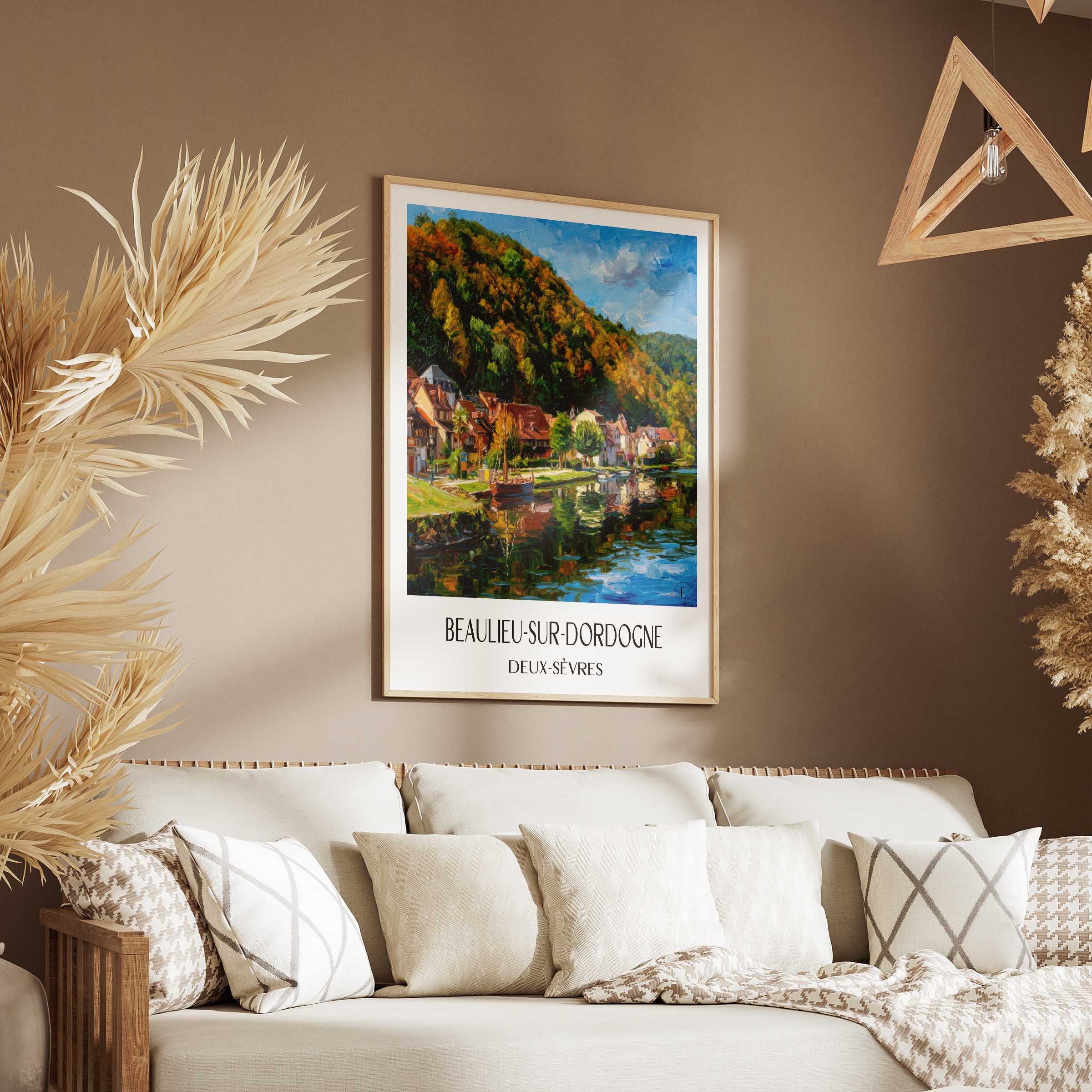beaulieu-sur-dordogne-corrèze-frankreich-poster-oil-painting-oelgemaelde
