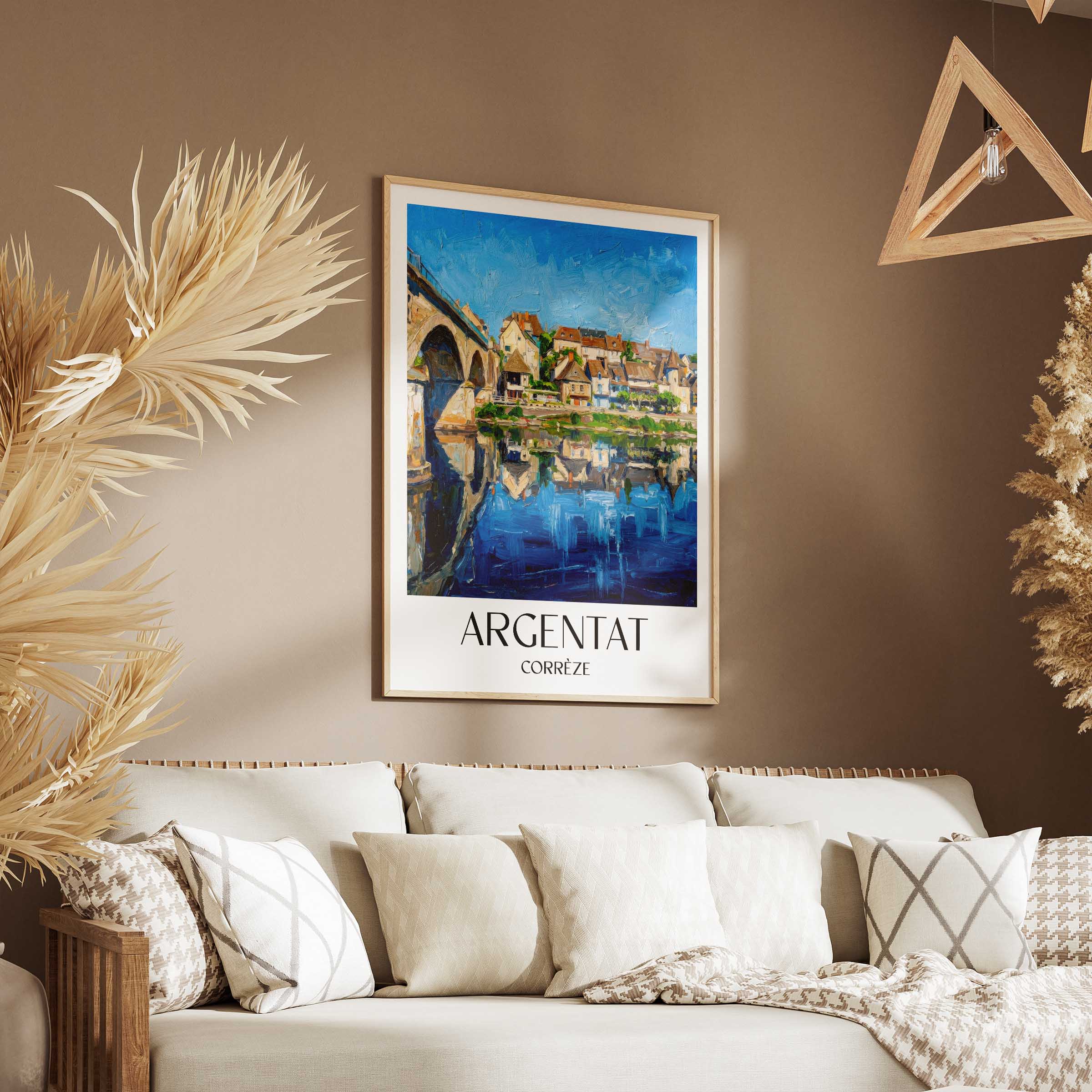 argentat-corrèze-frankreich-poster-oil-painting-oelgemaelde