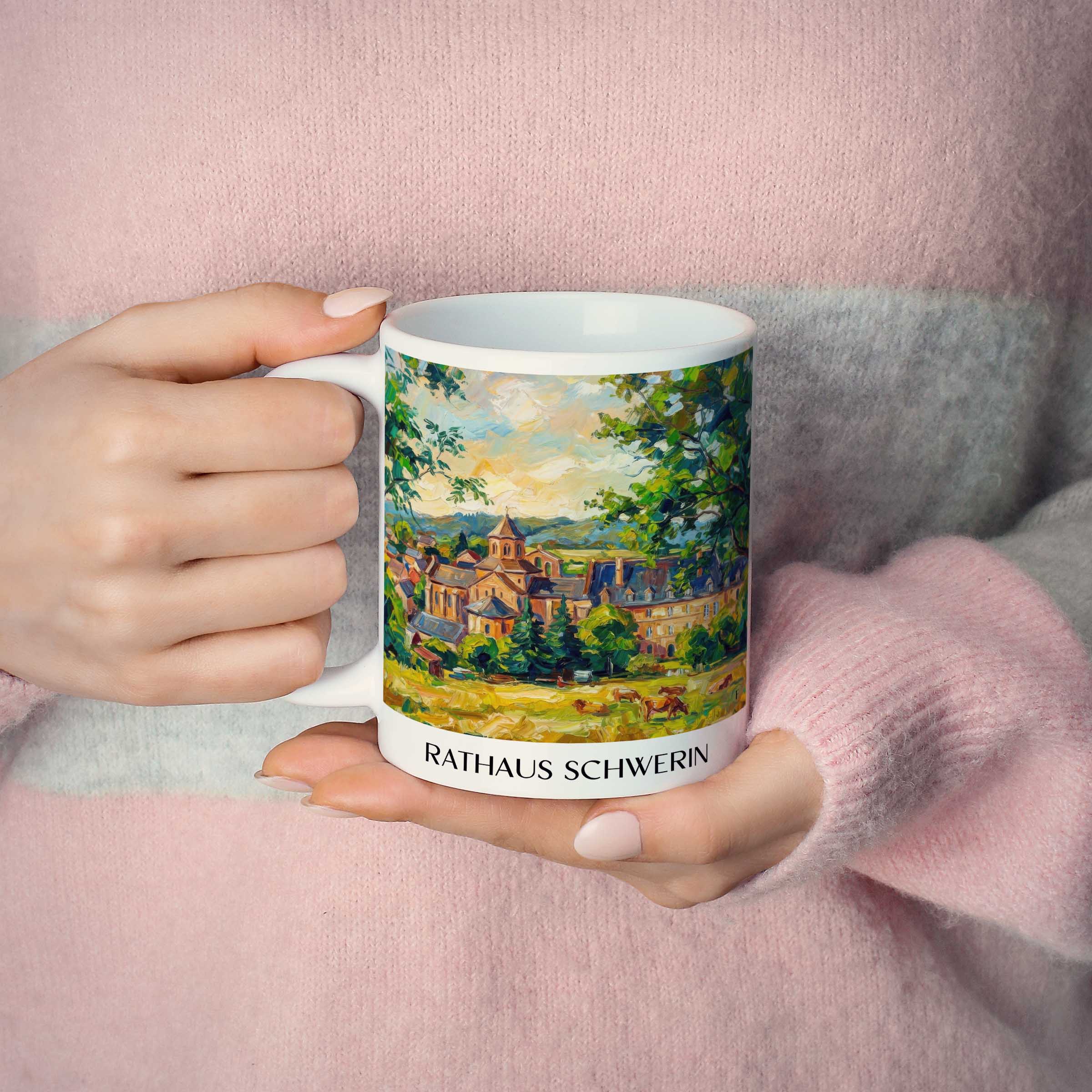 aubazine-corrèze-frankreich-kaffeebecher-oil-painting-oelgemaelde
