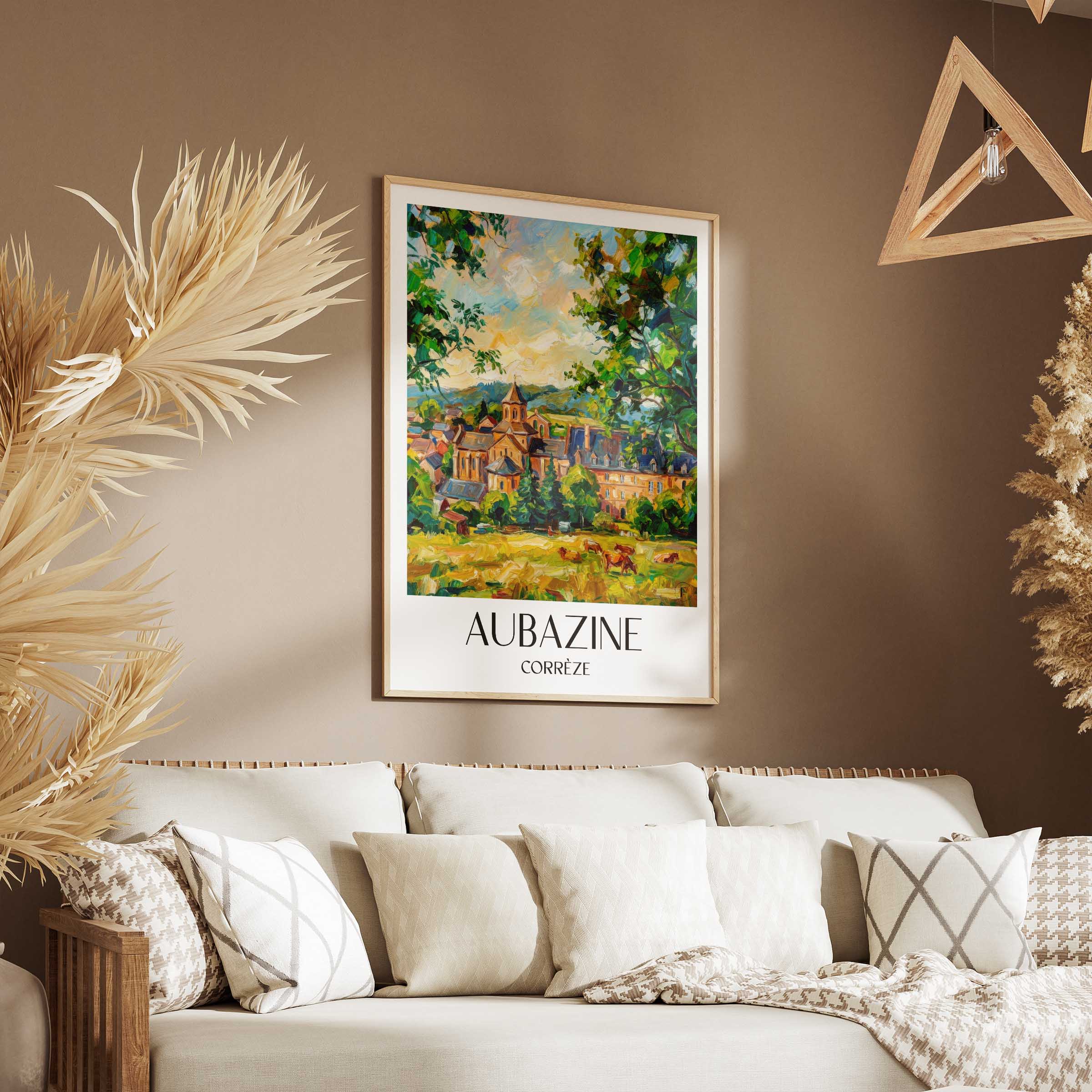 aubazine-corrèze-frankreich-poster-oil-painting-oelgemaelde