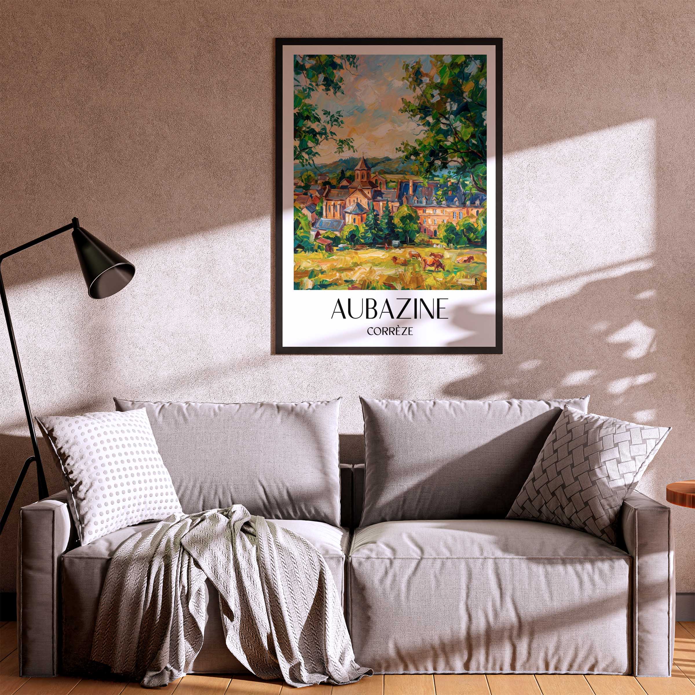 aubazine-corrèze-frankreich-poster-oil-painting-oelgemaelde
