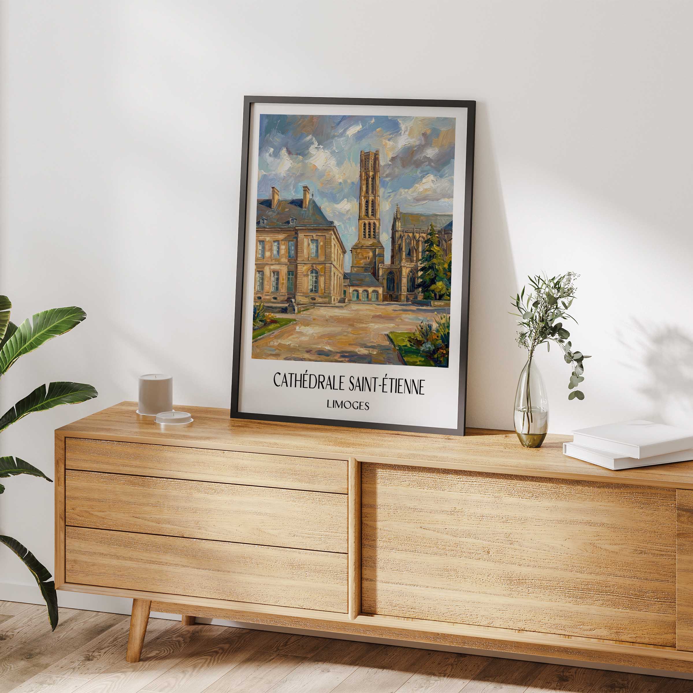 cathédrale-saint-étienne-limoges-frankreich-poster-oil-painting-oelgemaelde