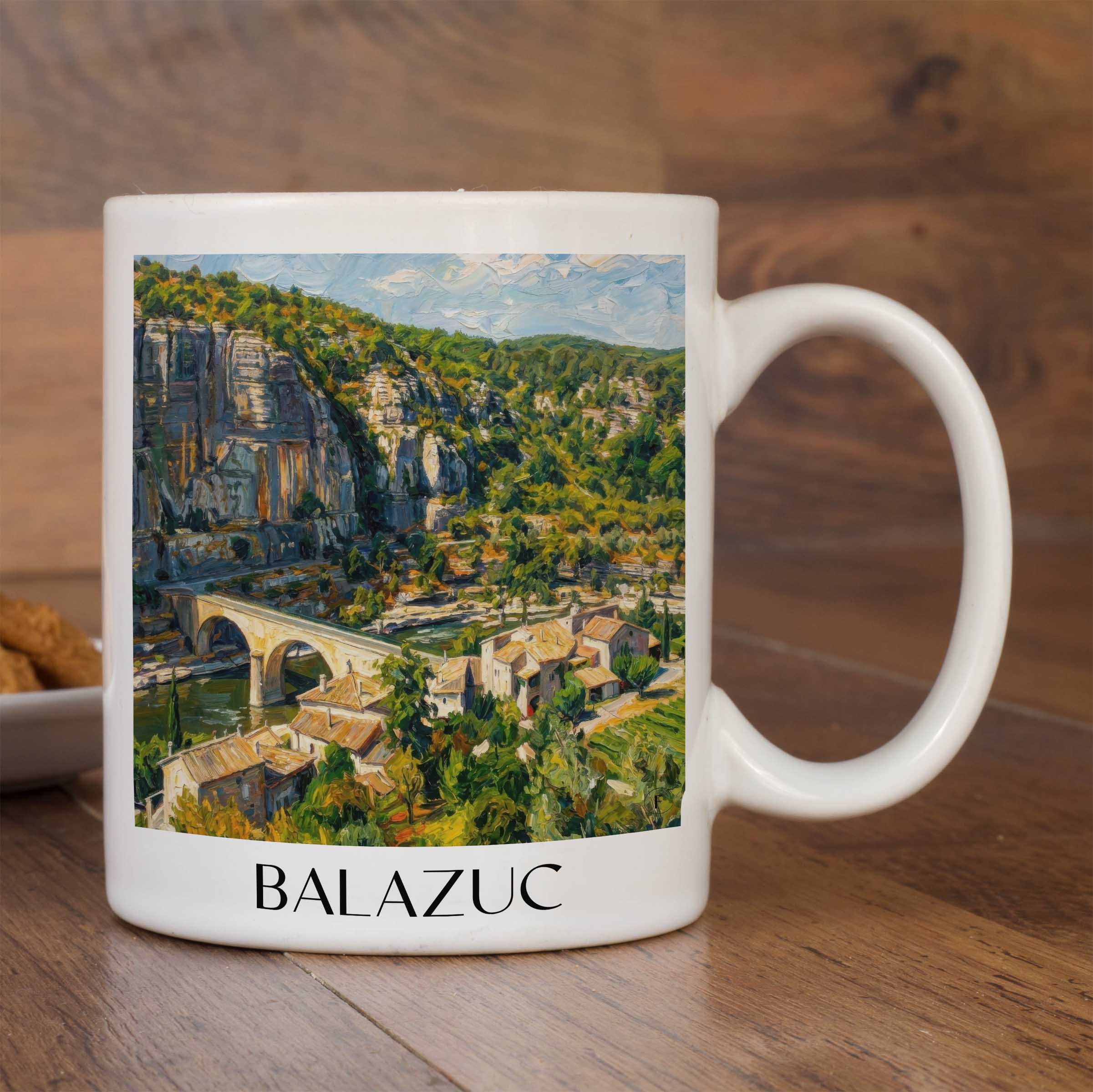 balazuc-vallée-de-l'ardèche-frankreich-kaffeebecher-oil-painting-oelgemaelde