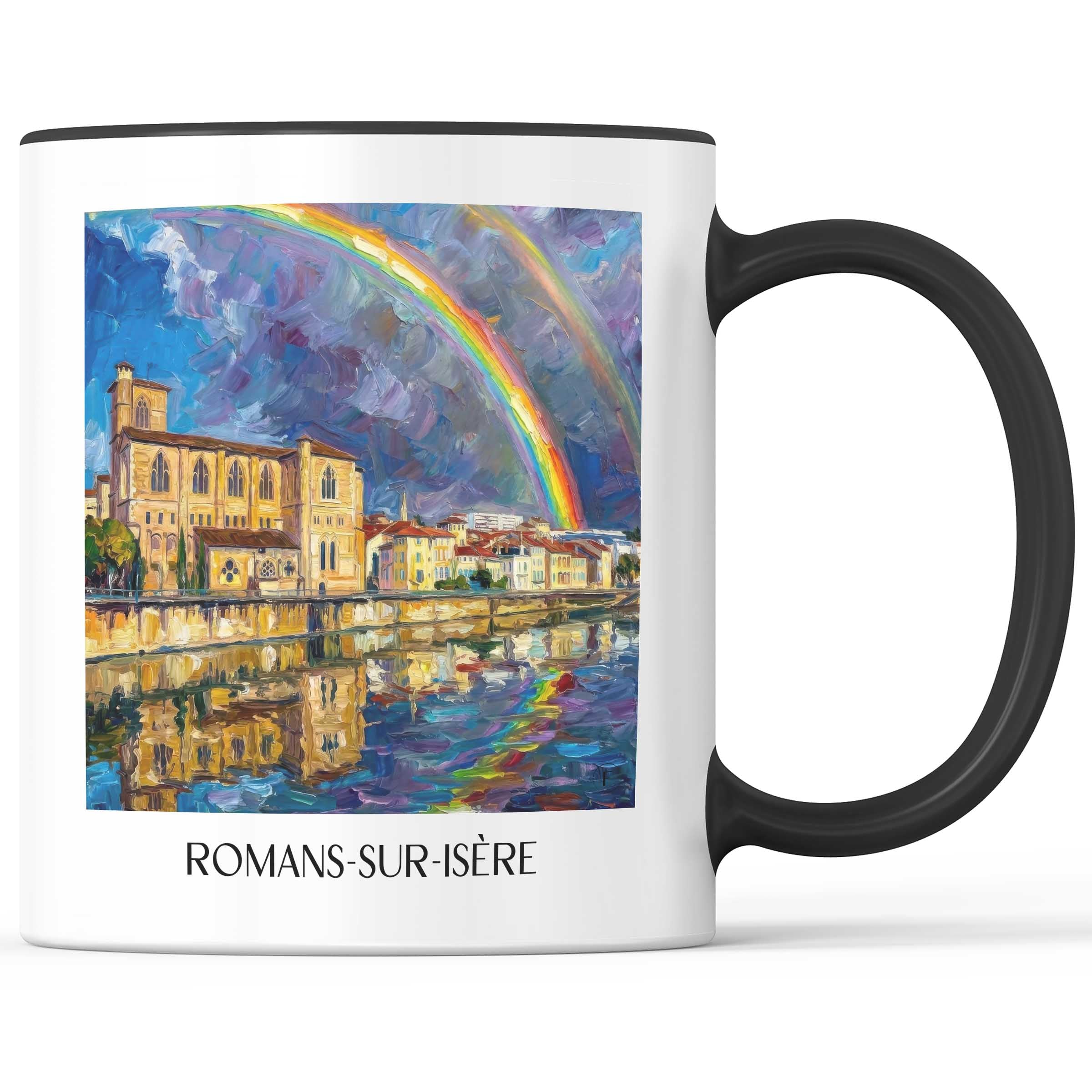 romans-sur-isère-drôme-frankreich-kaffeebecher-oil-painting-oelgemaelde