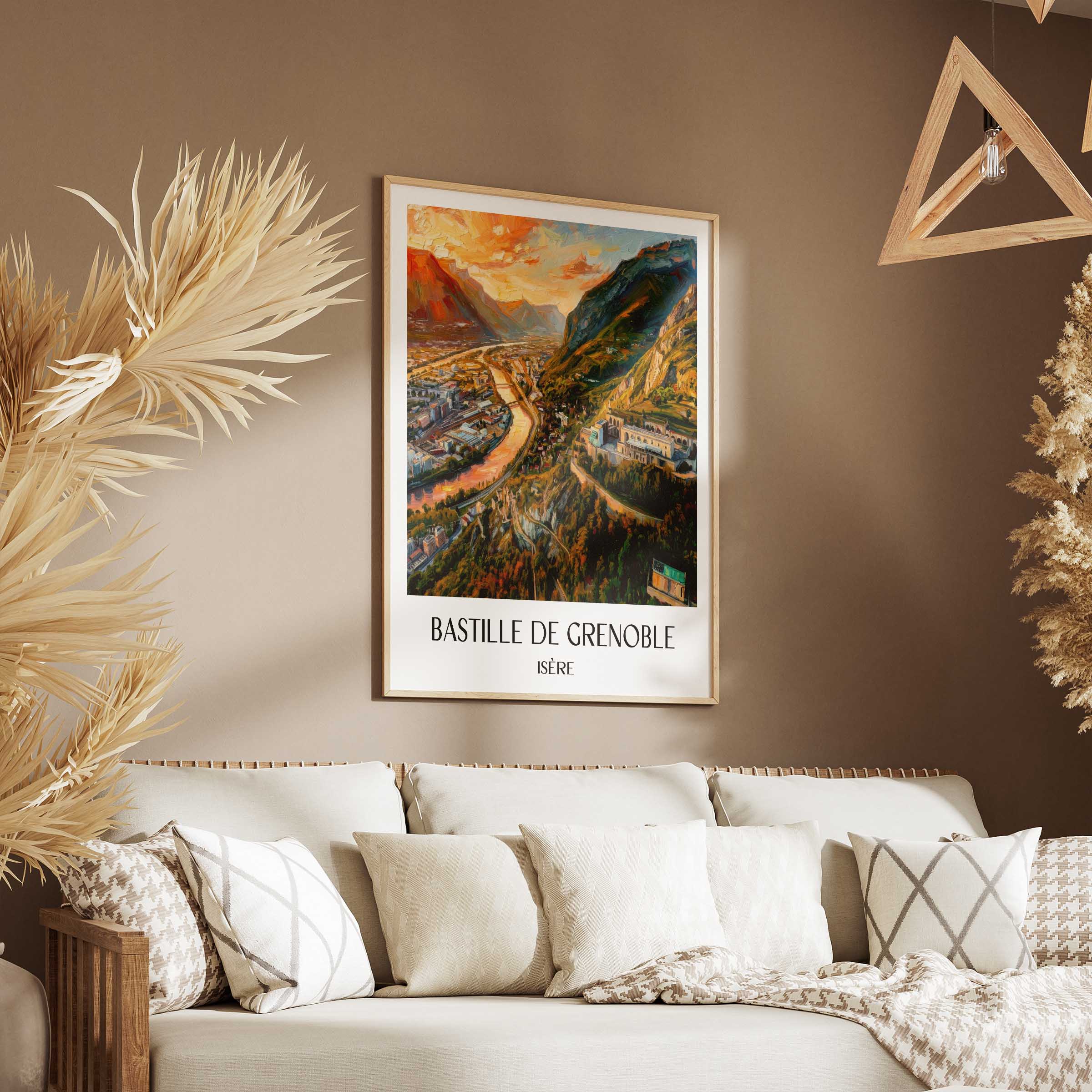 bastille-de-grenoble-isère-frankreich-poster-oil-painting-oelgemaelde