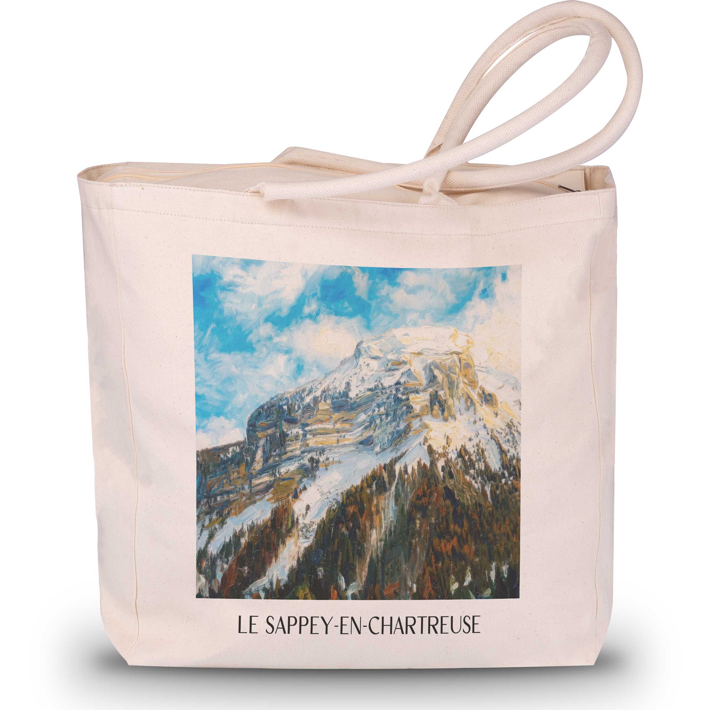 le-sappey-en-chartreuse-isère-frankreich-einkaufstasche-oil-painting-oelgemaelde
