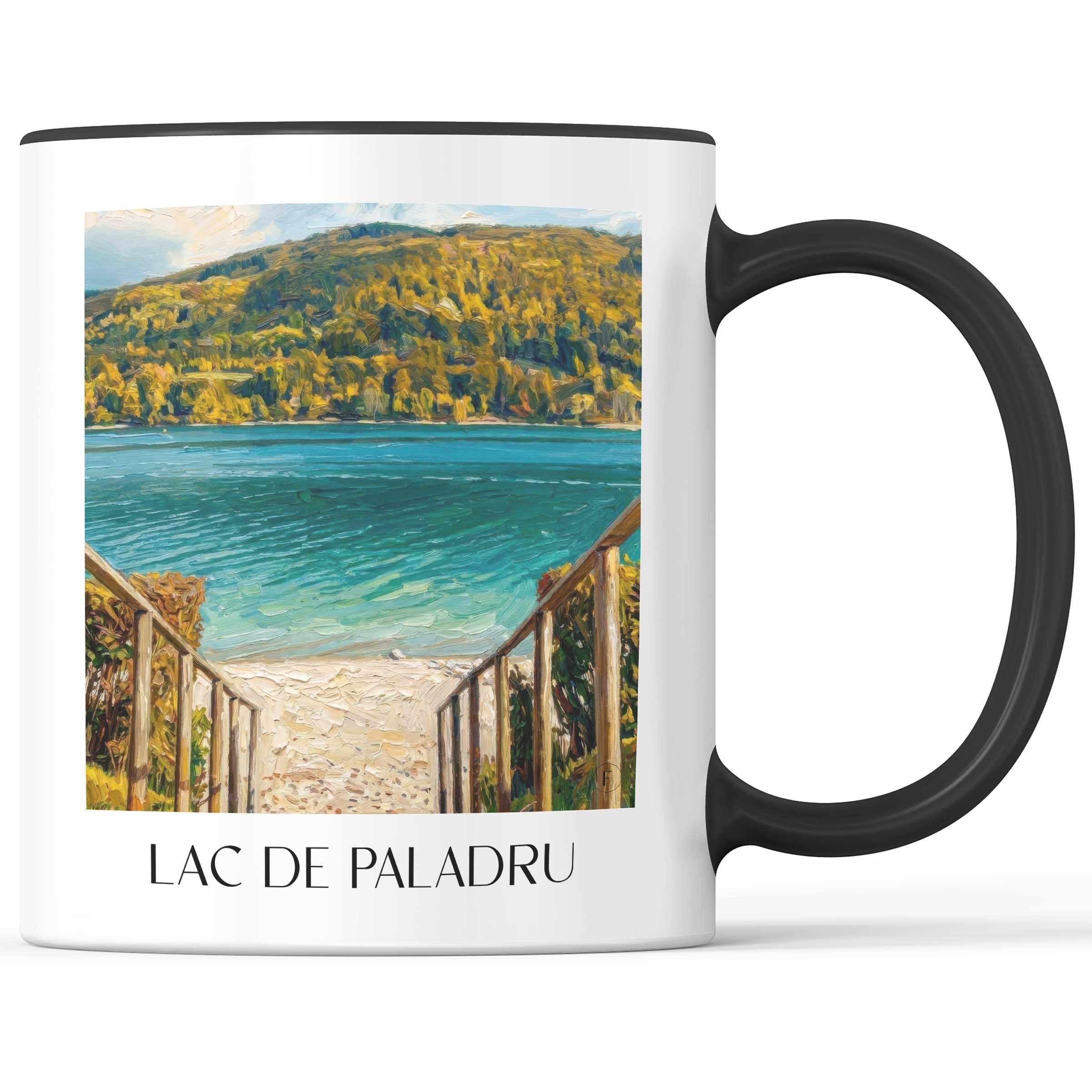 lac-de-paladru-isère-frankreich-kaffeebecher-oil-painting-oelgemaelde