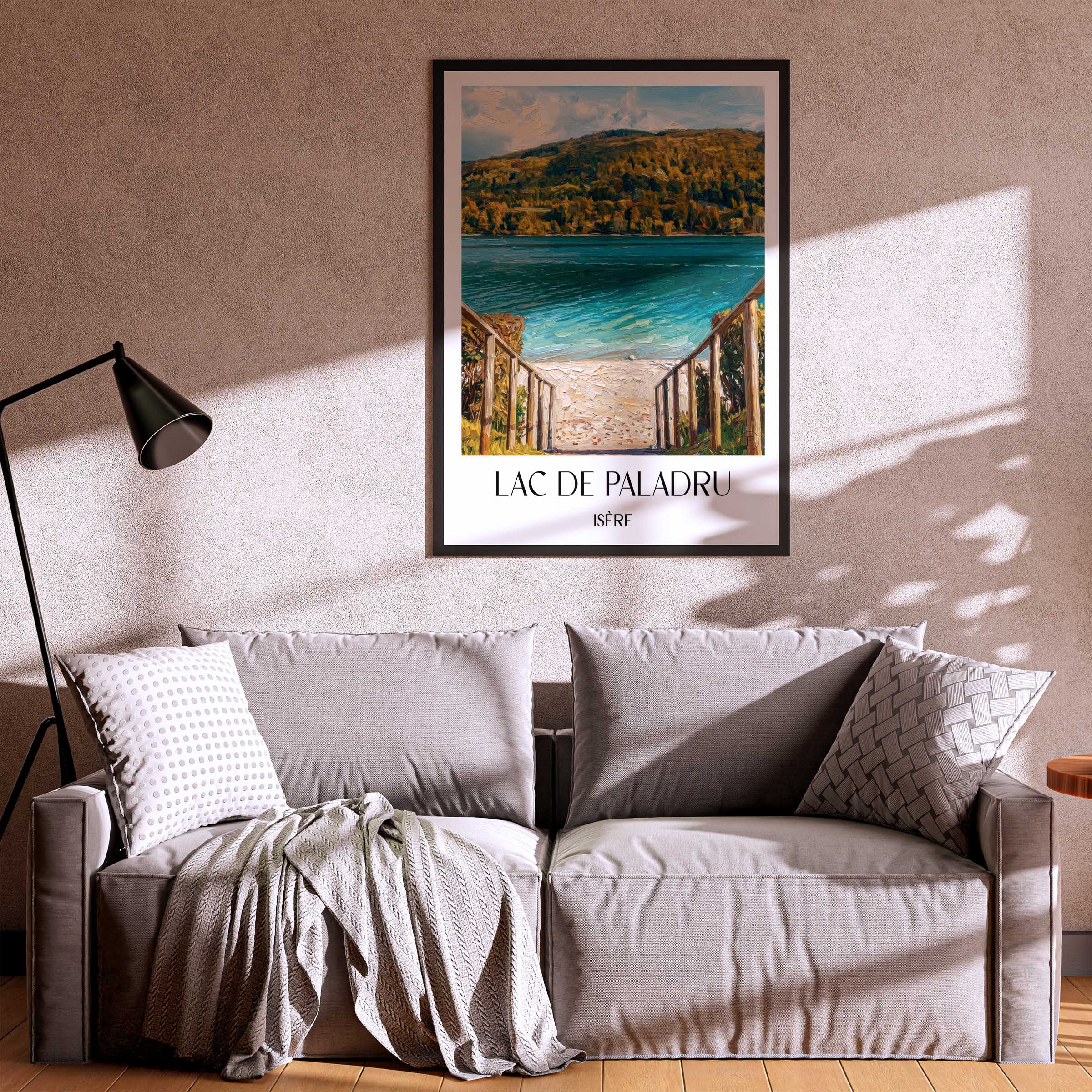 lac-de-paladru-isère-frankreich-poster-oil-painting-oelgemaelde