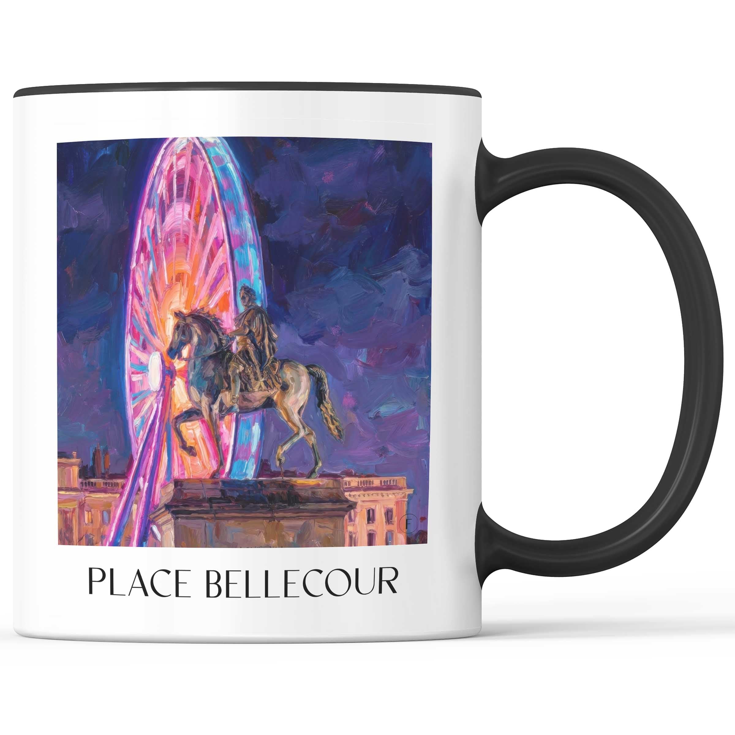 place-bellecour-lyon-frankreich-kaffeebecher-oil-painting-oelgemaelde