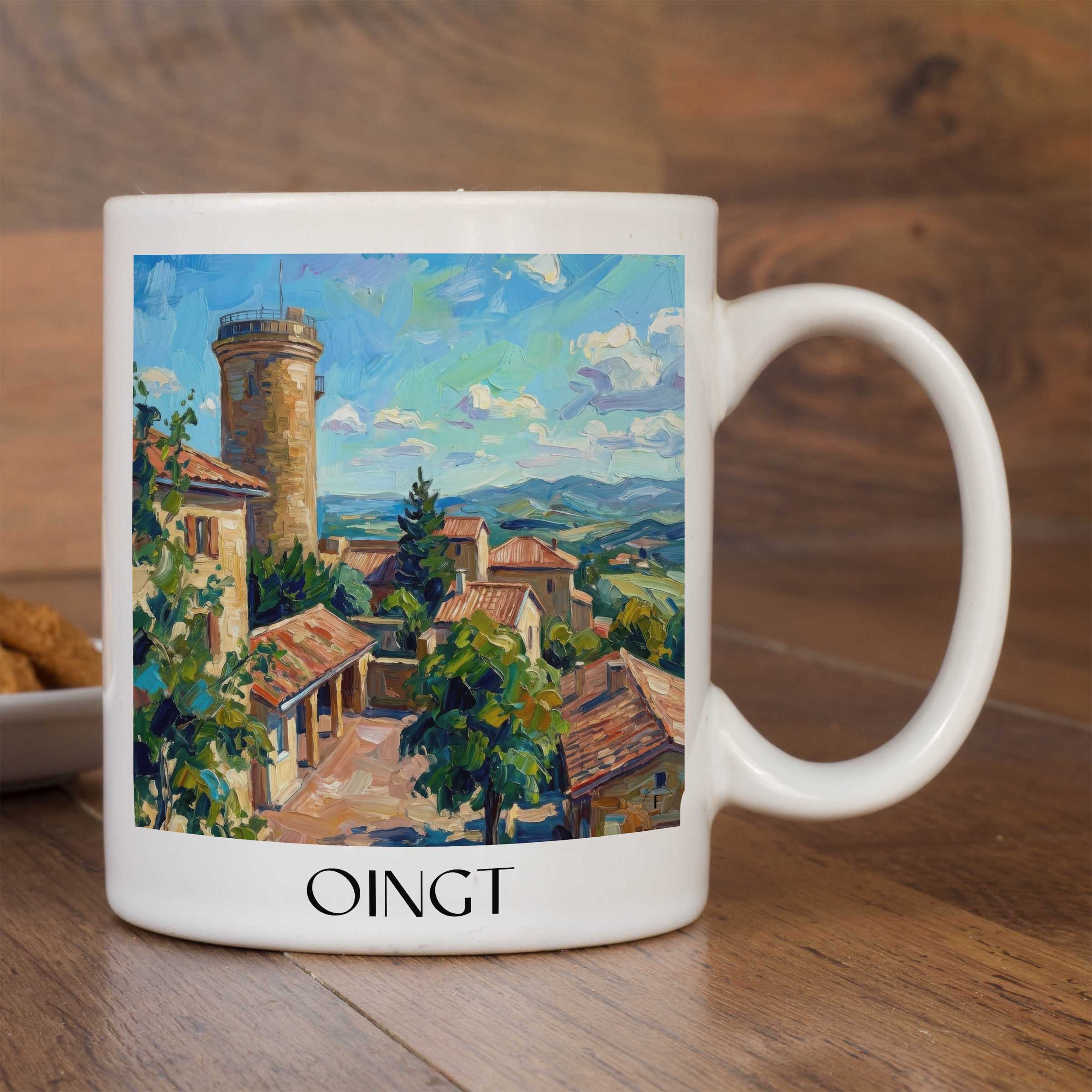 oingt-beaujolais-frankreich-kaffeebecher-oil-painting-oelgemaelde