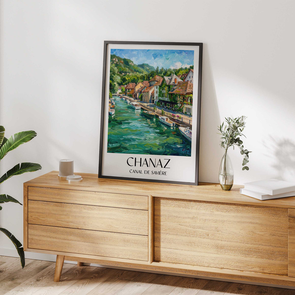 chanaz-canal-de-savière-frankreich-poster-oil-painting-oelgemaelde