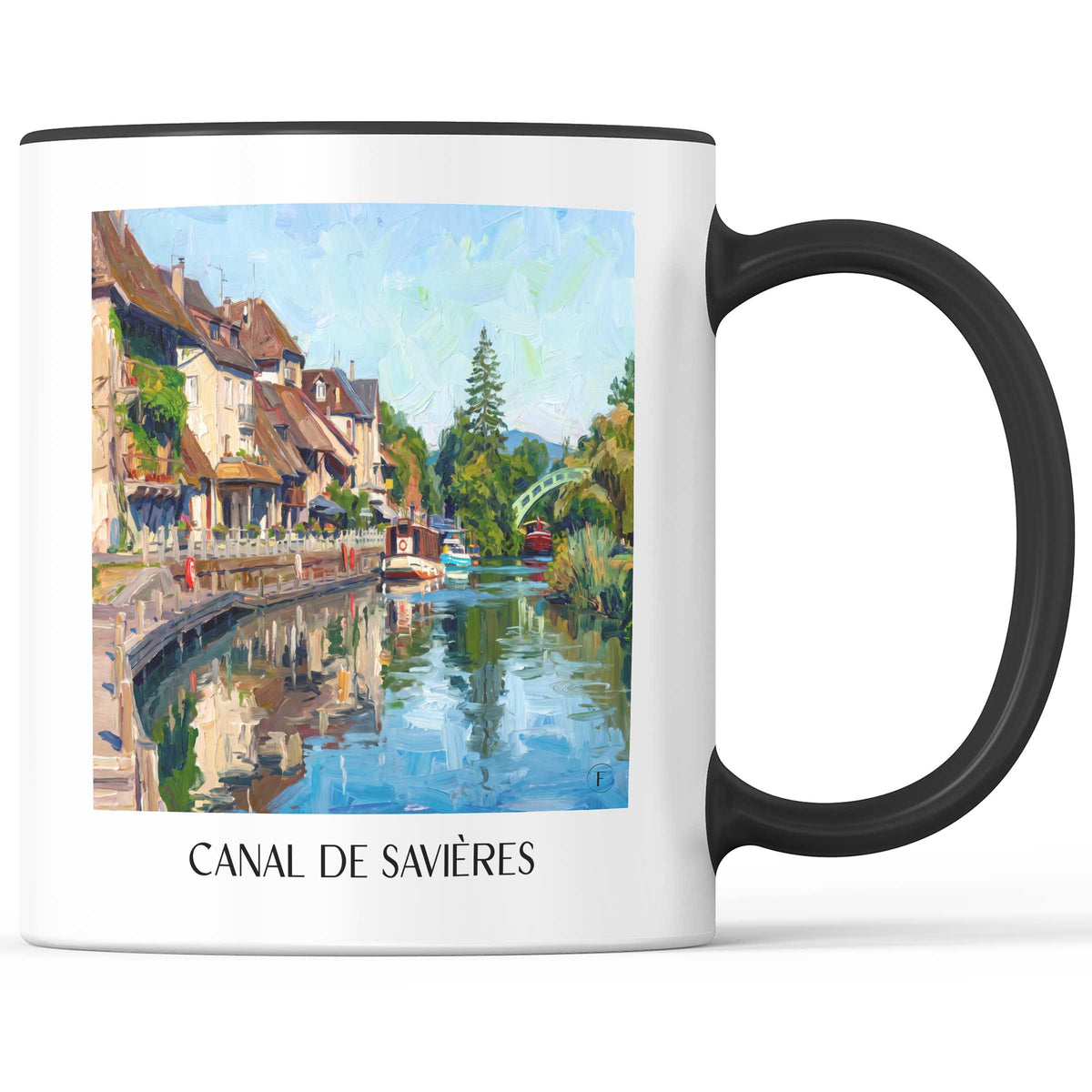 canal-de-savières-bugey-frankreich-kaffeebecher-oil-painting-oelgemaelde