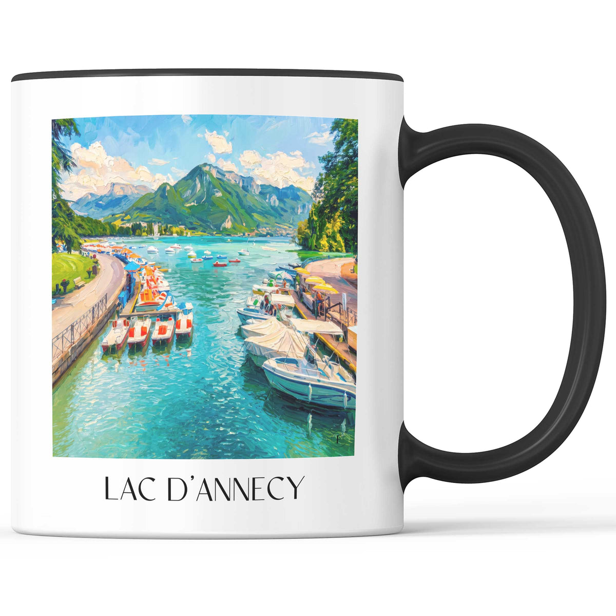 lac-d'annecy-haute-savoie-frankreich-kaffeebecher-oil-painting-oelgemaelde