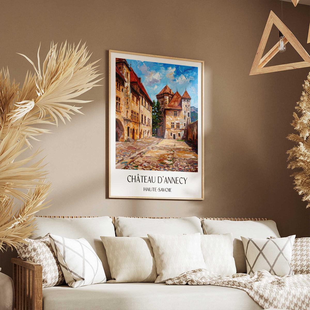 château-d'annecy-haute-savoie-frankreich-poster-oil-painting-oelgemaelde