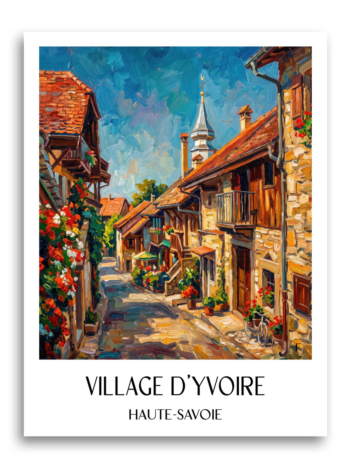 village-d'yvoire-haute-savoie-frankreich-poster-oil-painting-oelgemaelde