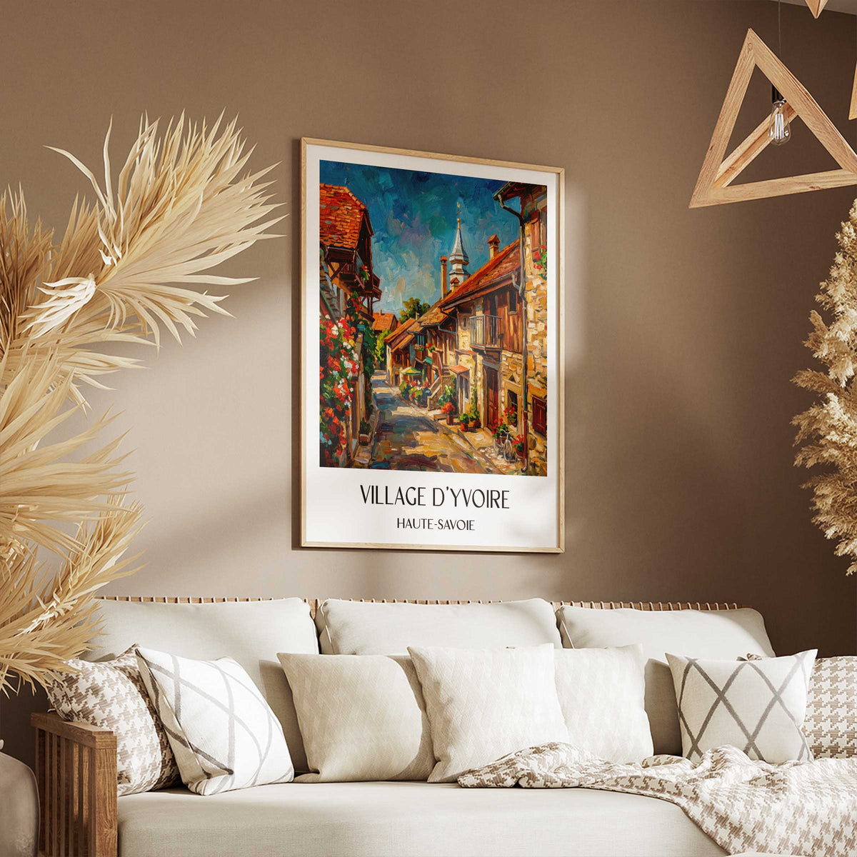 village-d'yvoire-haute-savoie-frankreich-poster-oil-painting-oelgemaelde