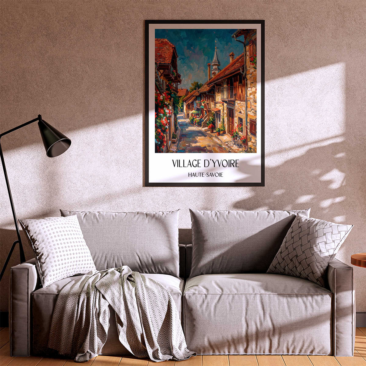 village-d'yvoire-haute-savoie-frankreich-poster-oil-painting-oelgemaelde