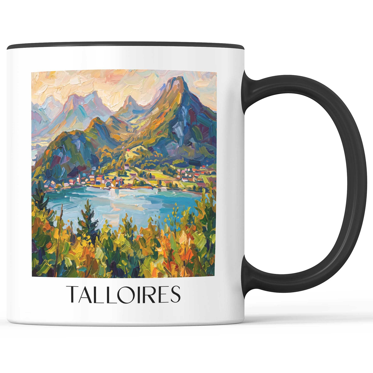 talloires-lac-d'annecy-frankreich-kaffeebecher-oil-painting-oelgemaelde