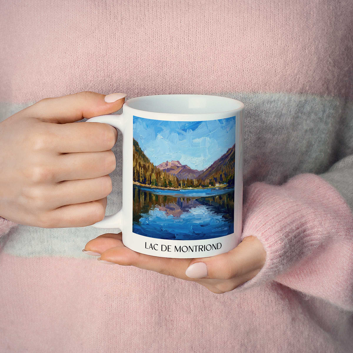 lac-de-montriond-portes-du-soleil-frankreich-kaffeebecher-oil-painting-oelgemaelde