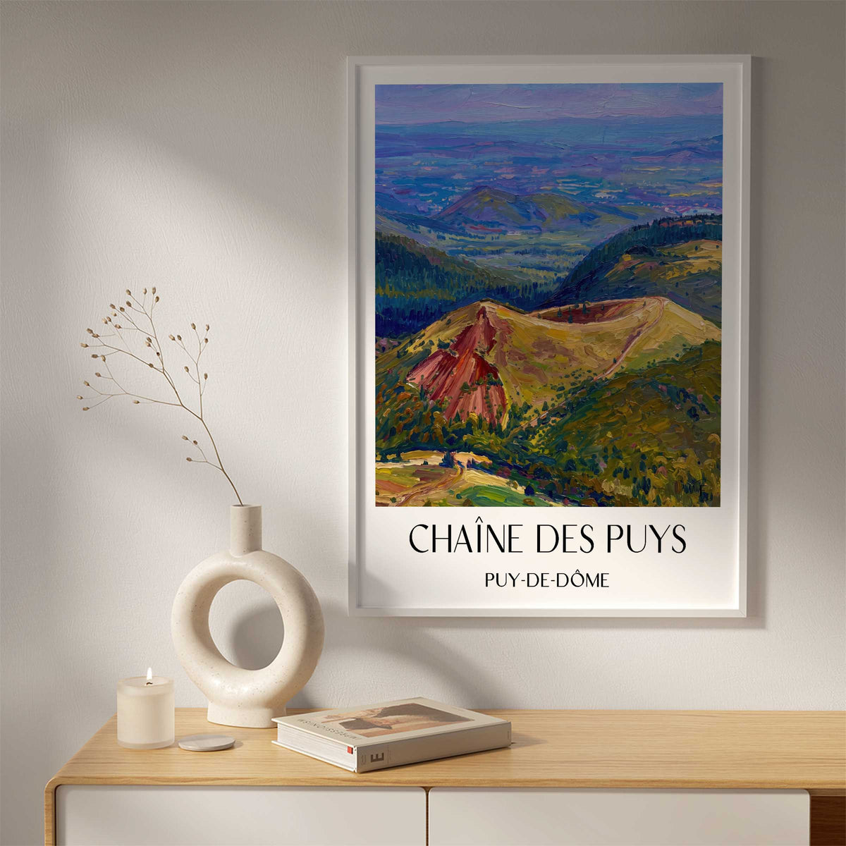chaîne-des-puys-puy-de-dôme-frankreich-poster-oil-painting-oelgemaelde