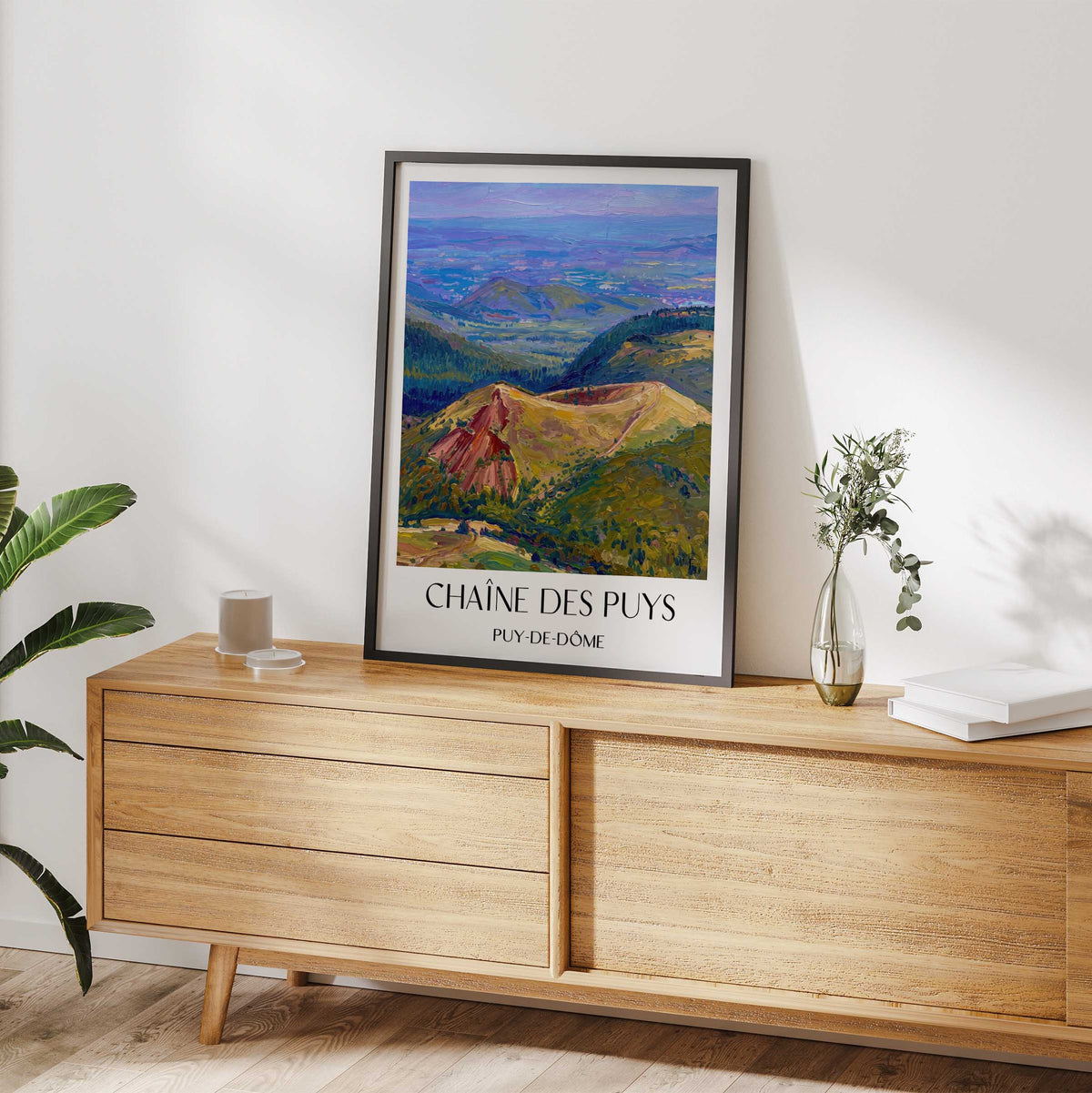 chaîne-des-puys-puy-de-dôme-frankreich-poster-oil-painting-oelgemaelde