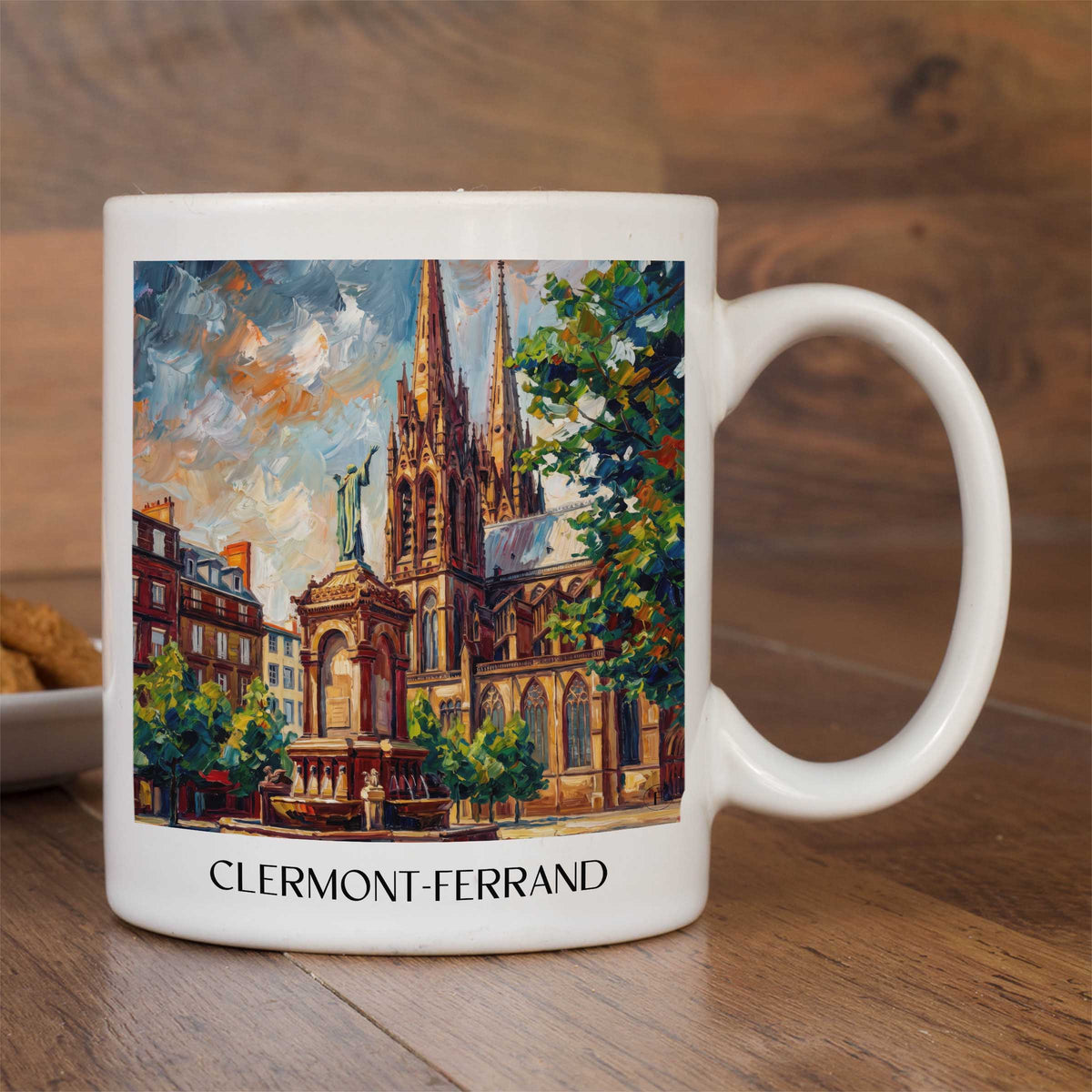 clermont-ferrand-auvergne-frankreich-kaffeebecher-oil-painting-oelgemaelde